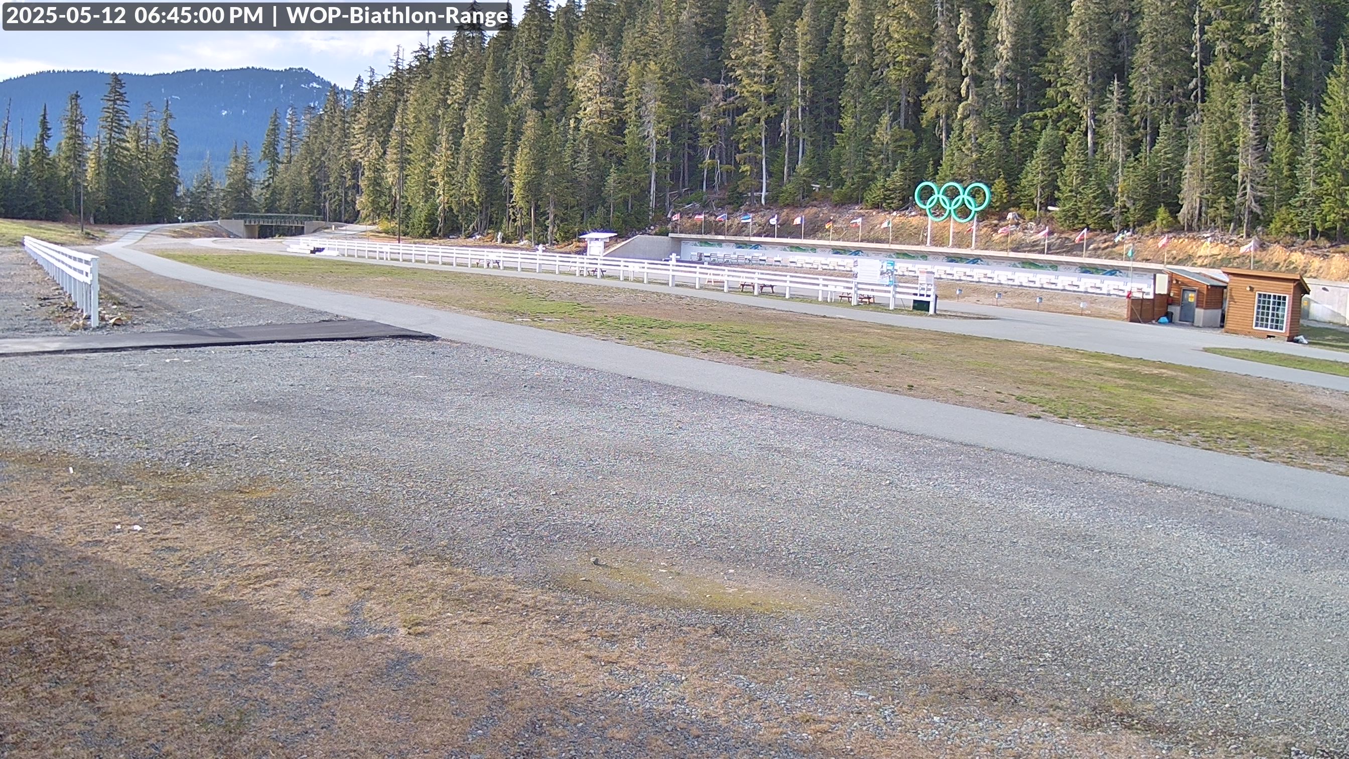 View looking North East to the Olympic Biathlon Range
