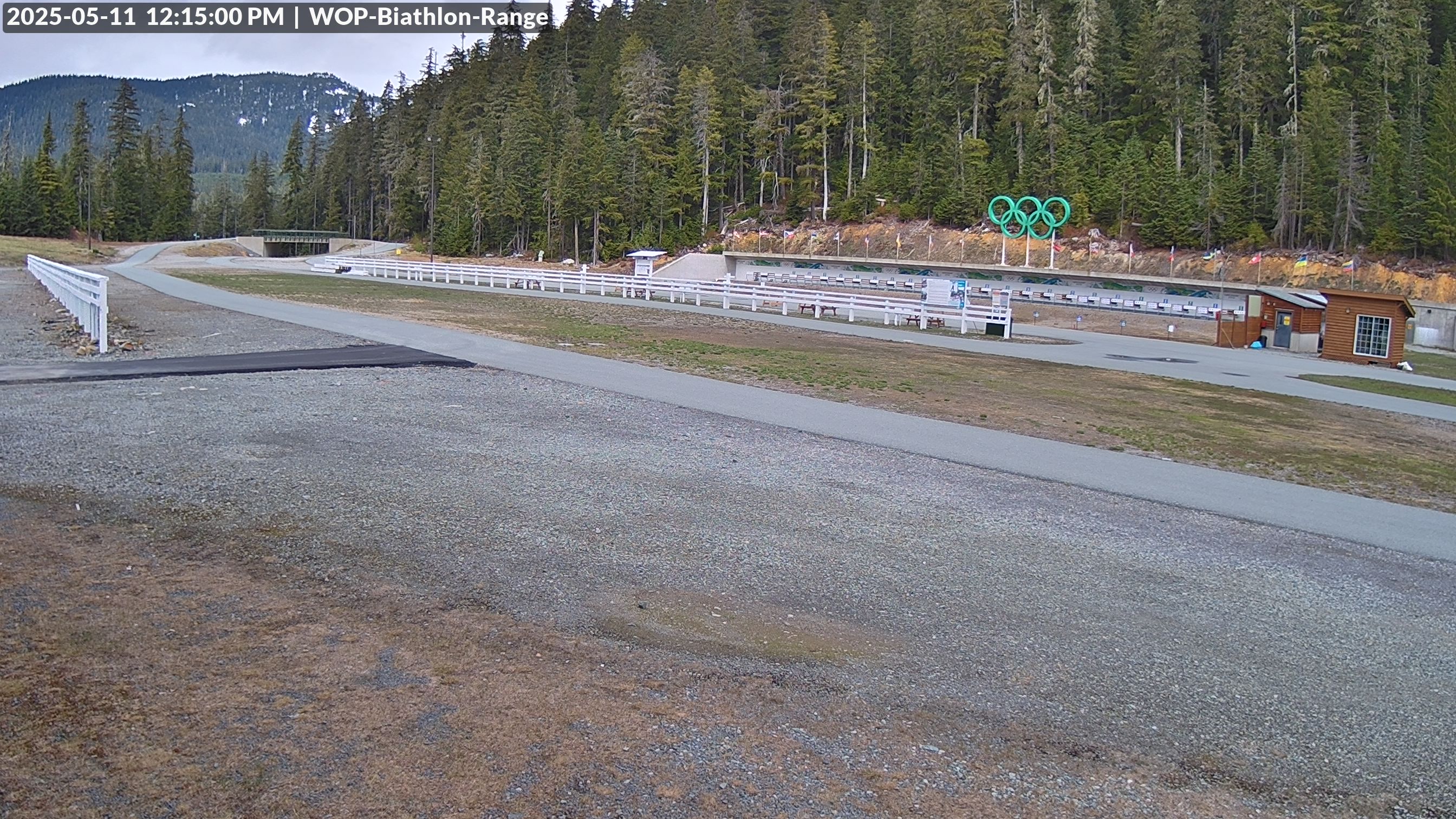 View looking North East to the Olympic Biathlon Range