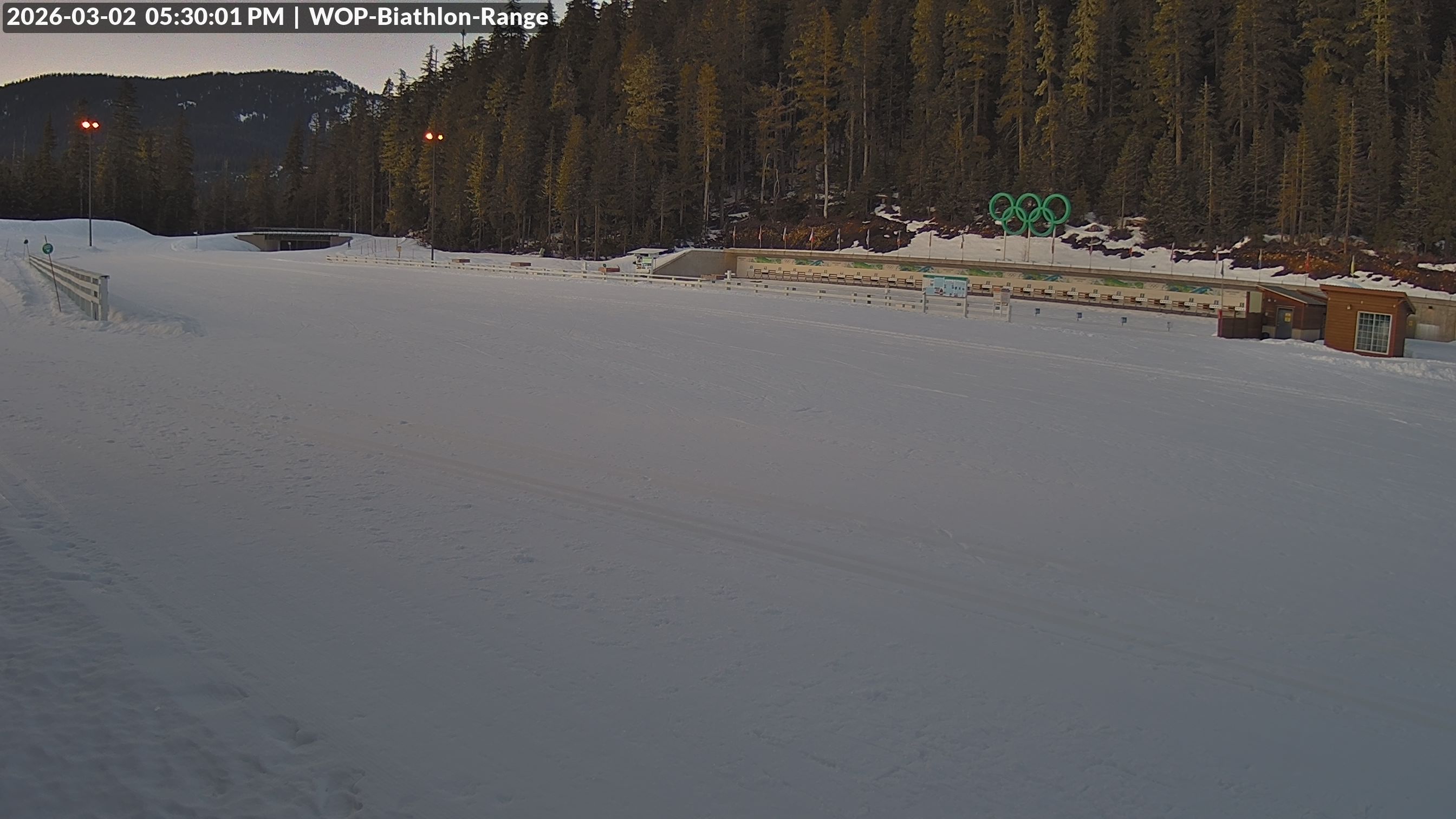 View looking North East to the Olympic Biathlon Range