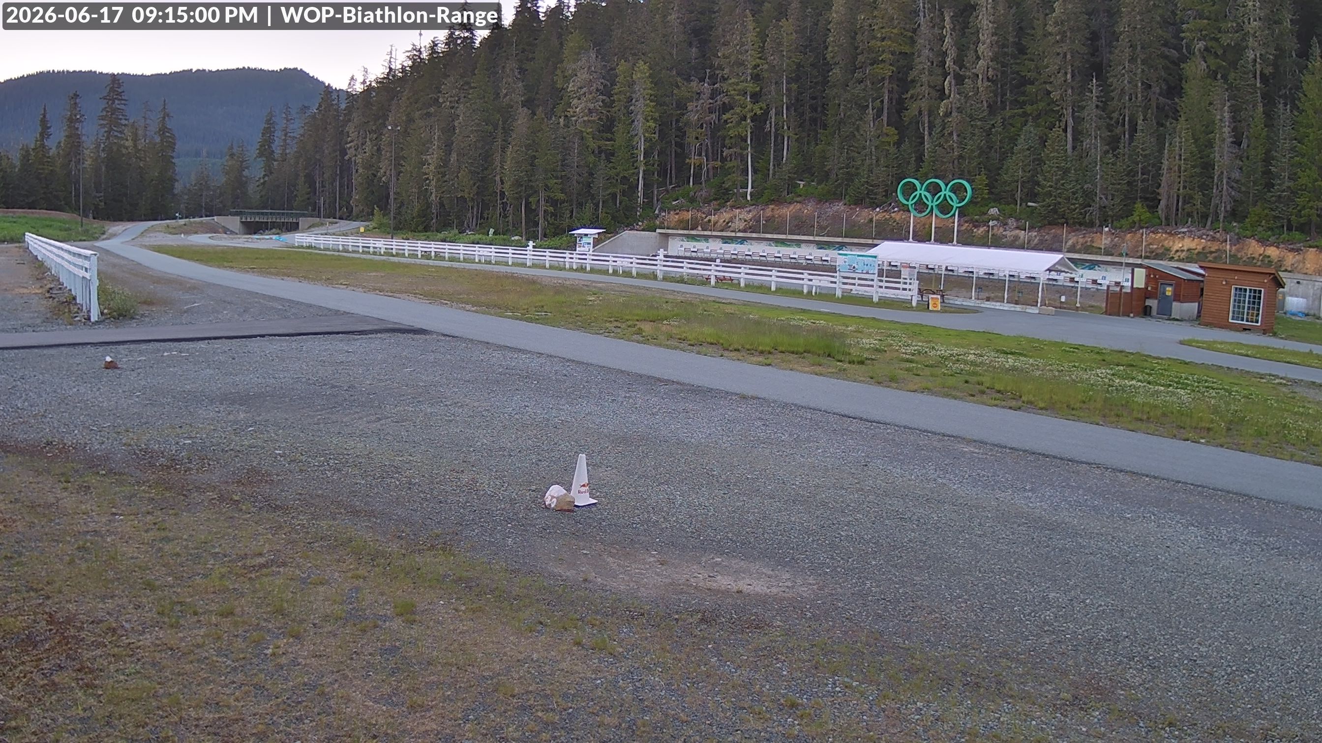 View looking North East to the Olympic Biathlon Range