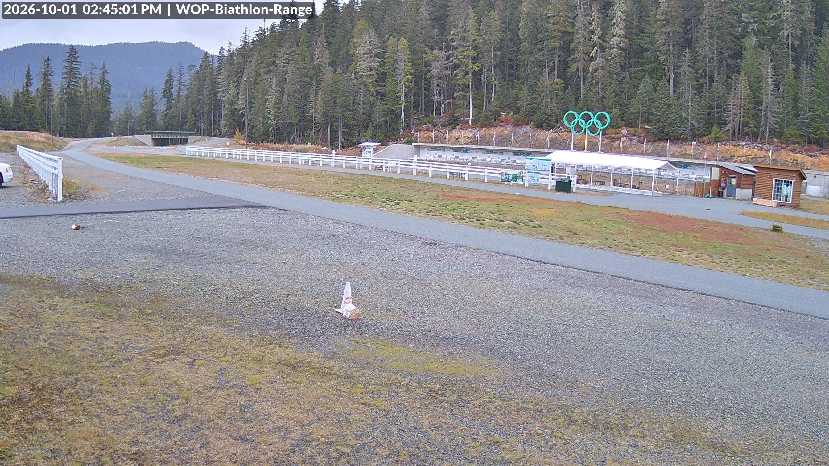 View looking North East to the Olympic Biathlon Range