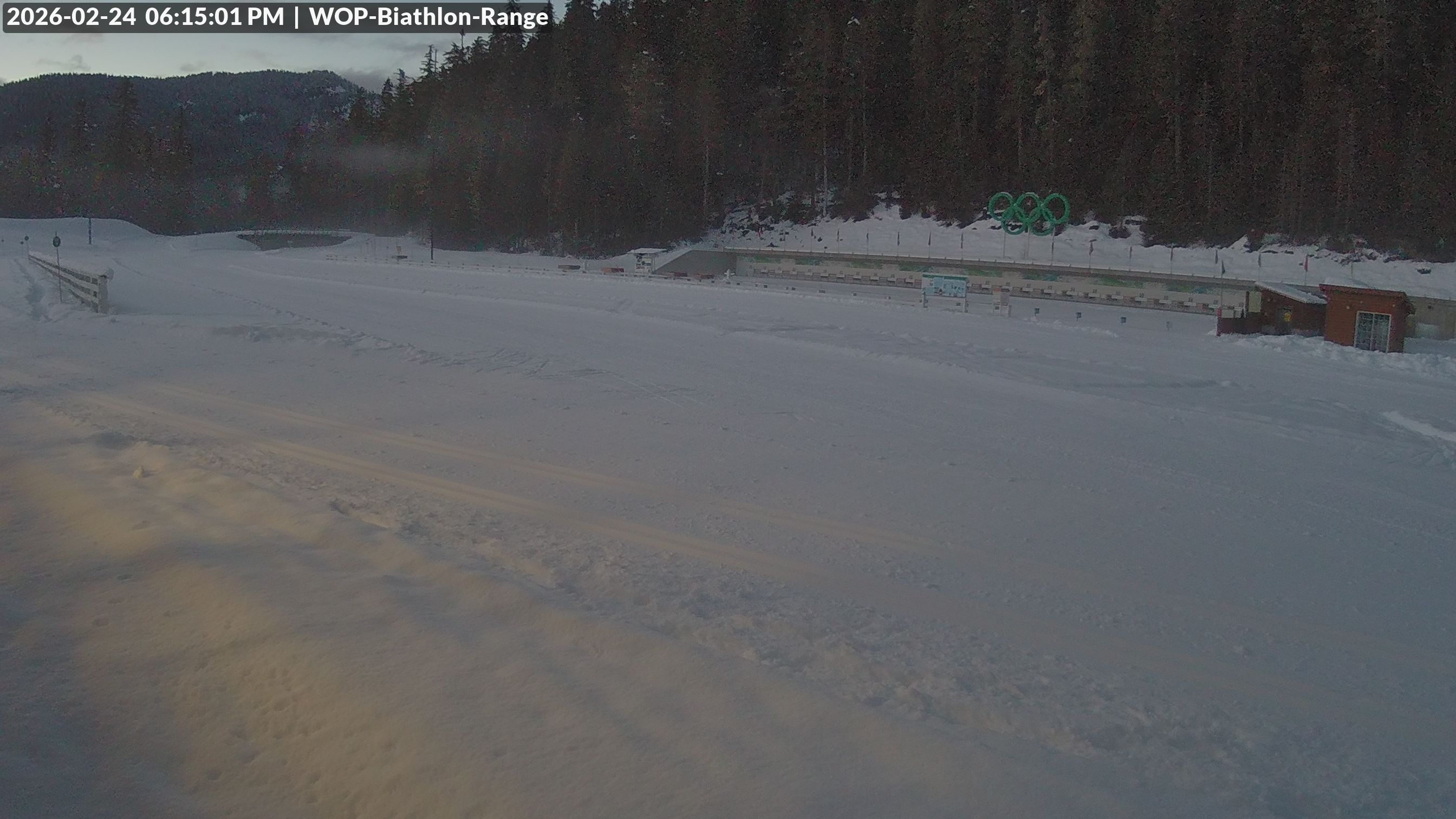 View looking North East to the Olympic Biathlon Range