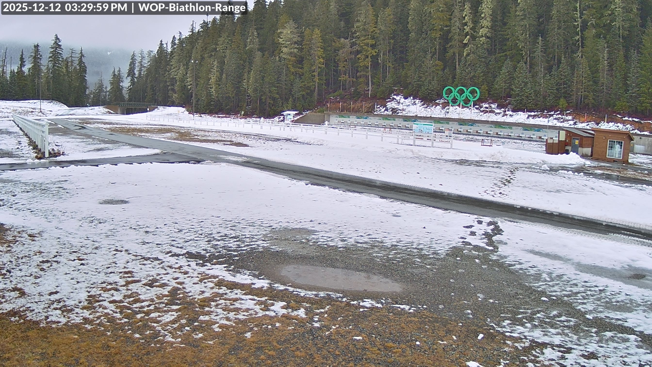 View looking North East to the Olympic Biathlon Range