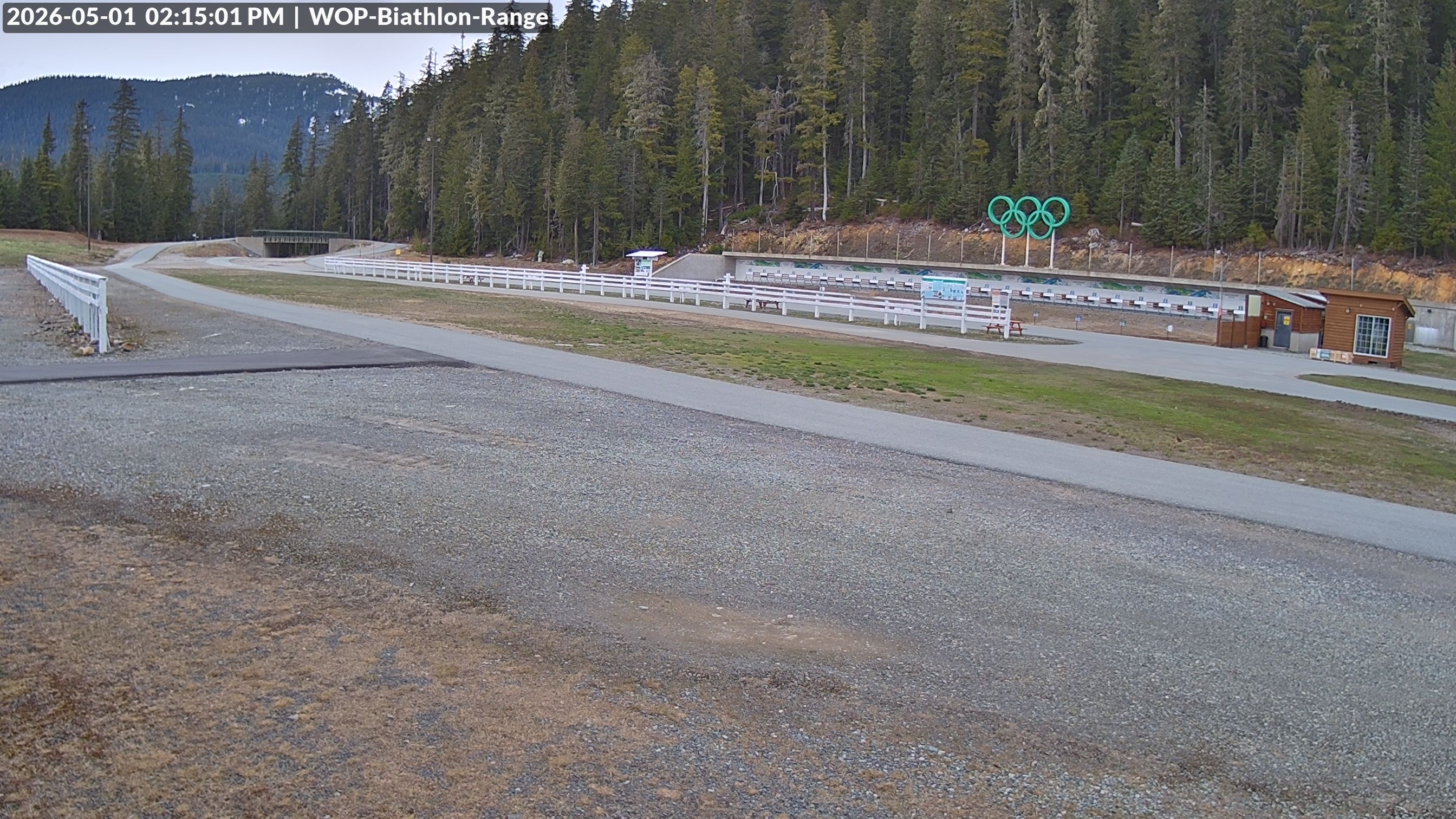 View looking North East to the Olympic Biathlon Range