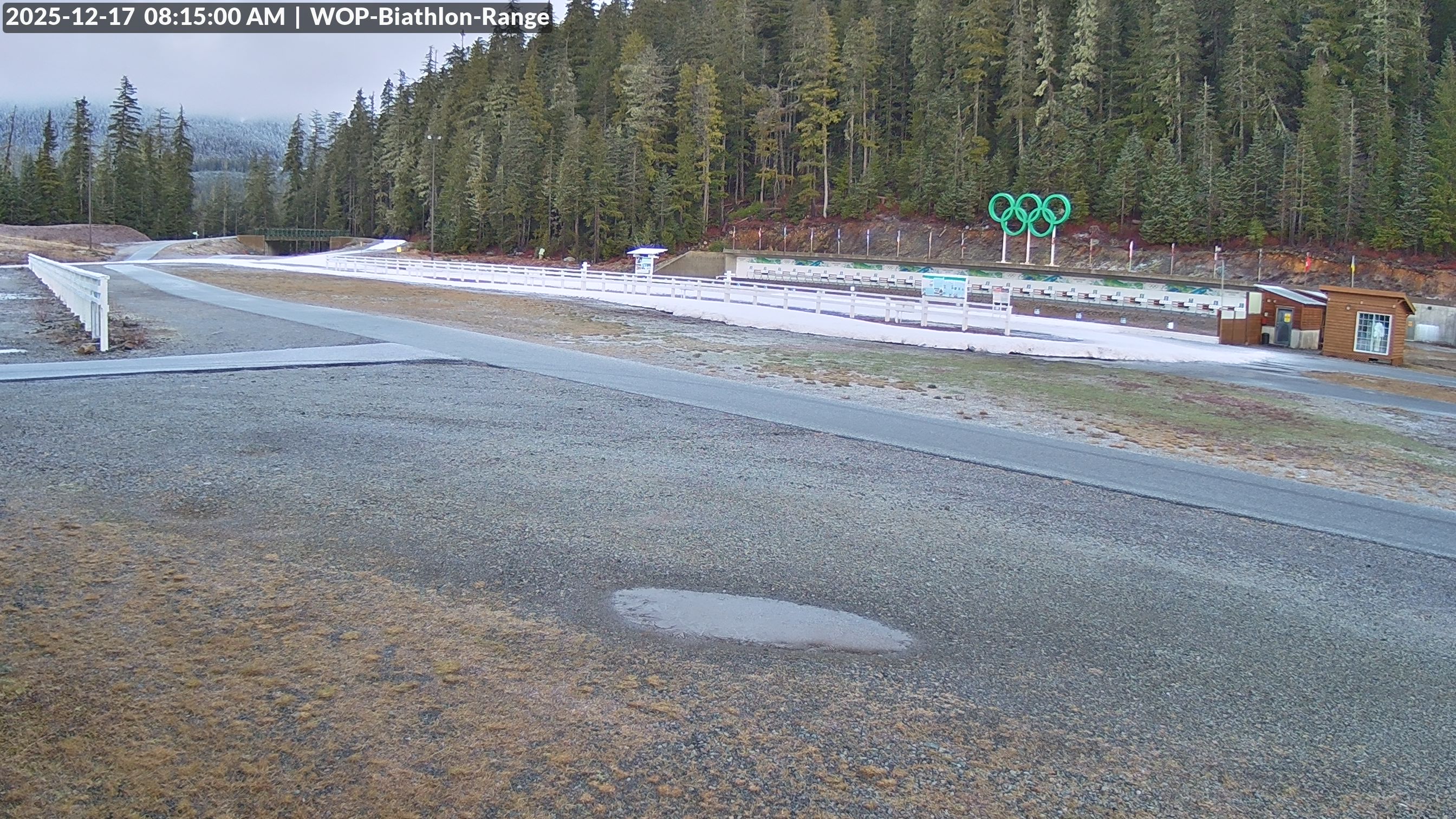 View looking North East to the Olympic Biathlon Range