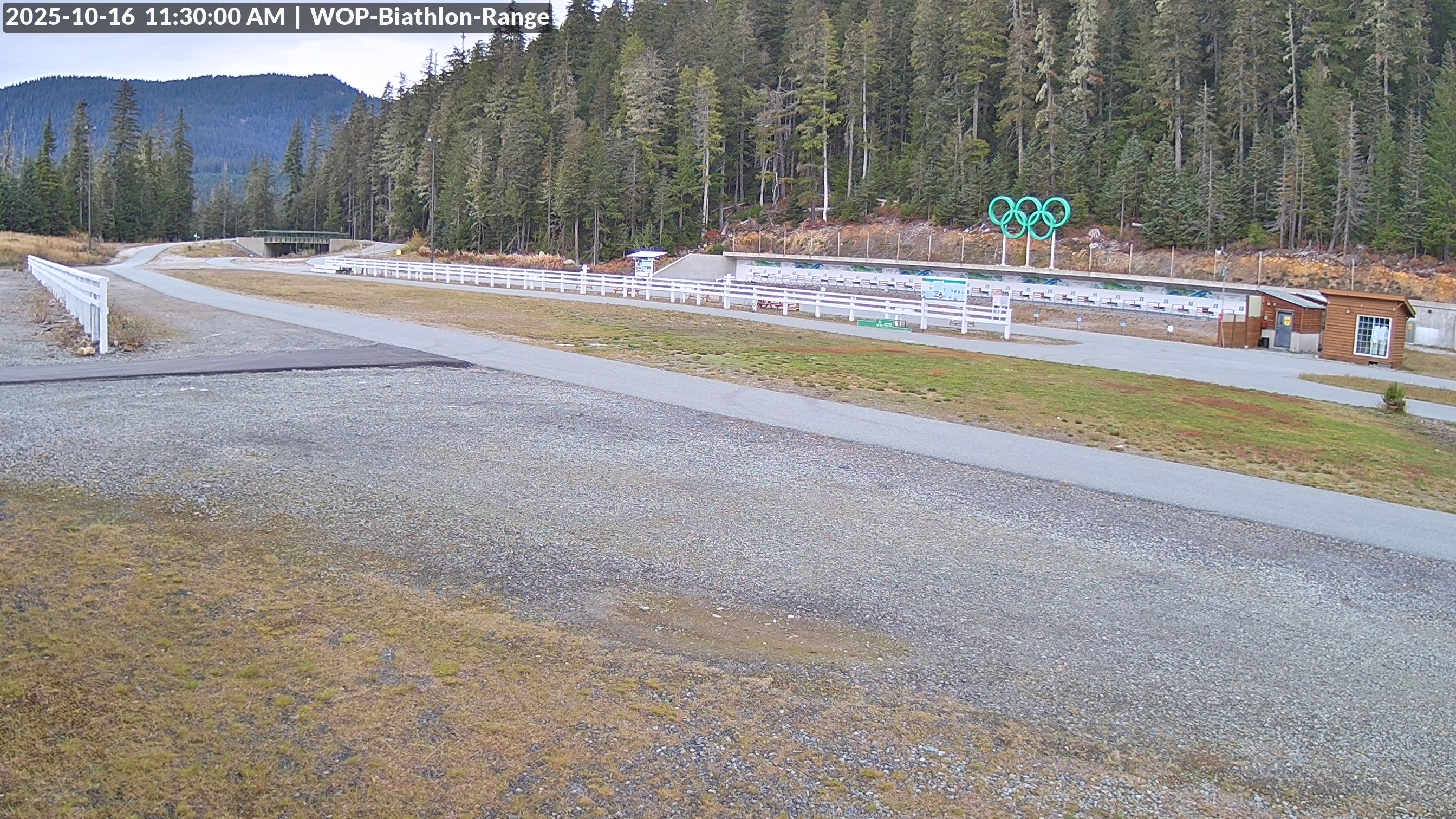 View looking North East to the Olympic Biathlon Range
