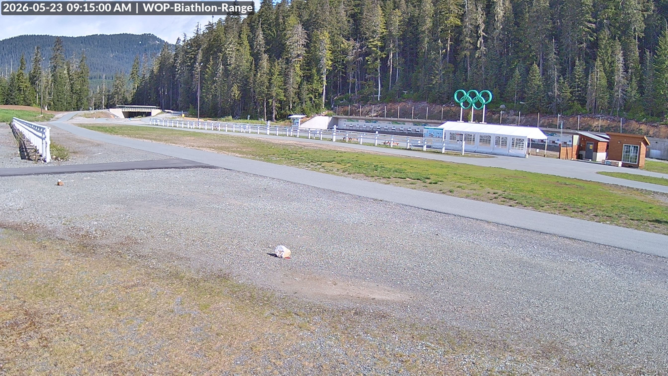 View looking North East to the Olympic Biathlon Range