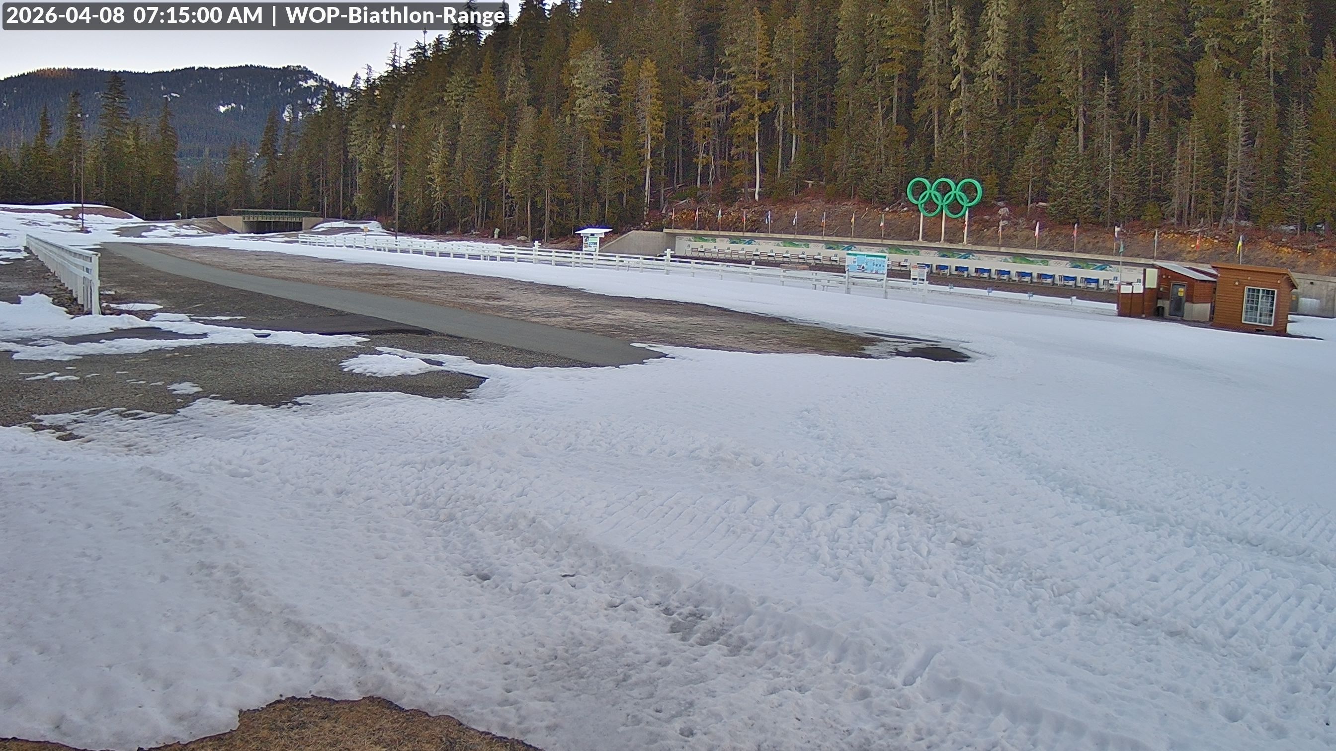 View looking North East to the Olympic Biathlon Range