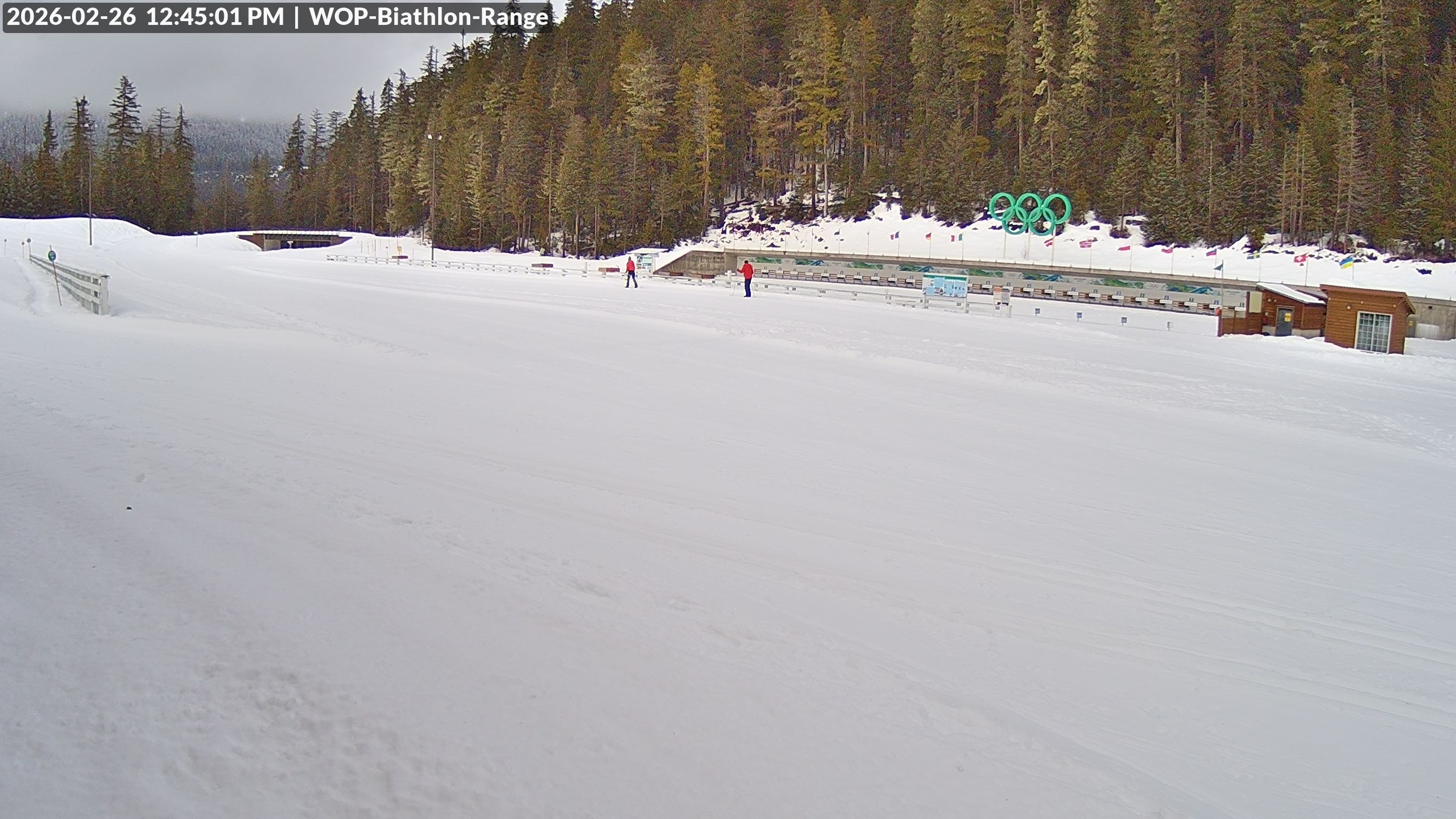 View looking North East to the Olympic Biathlon Range