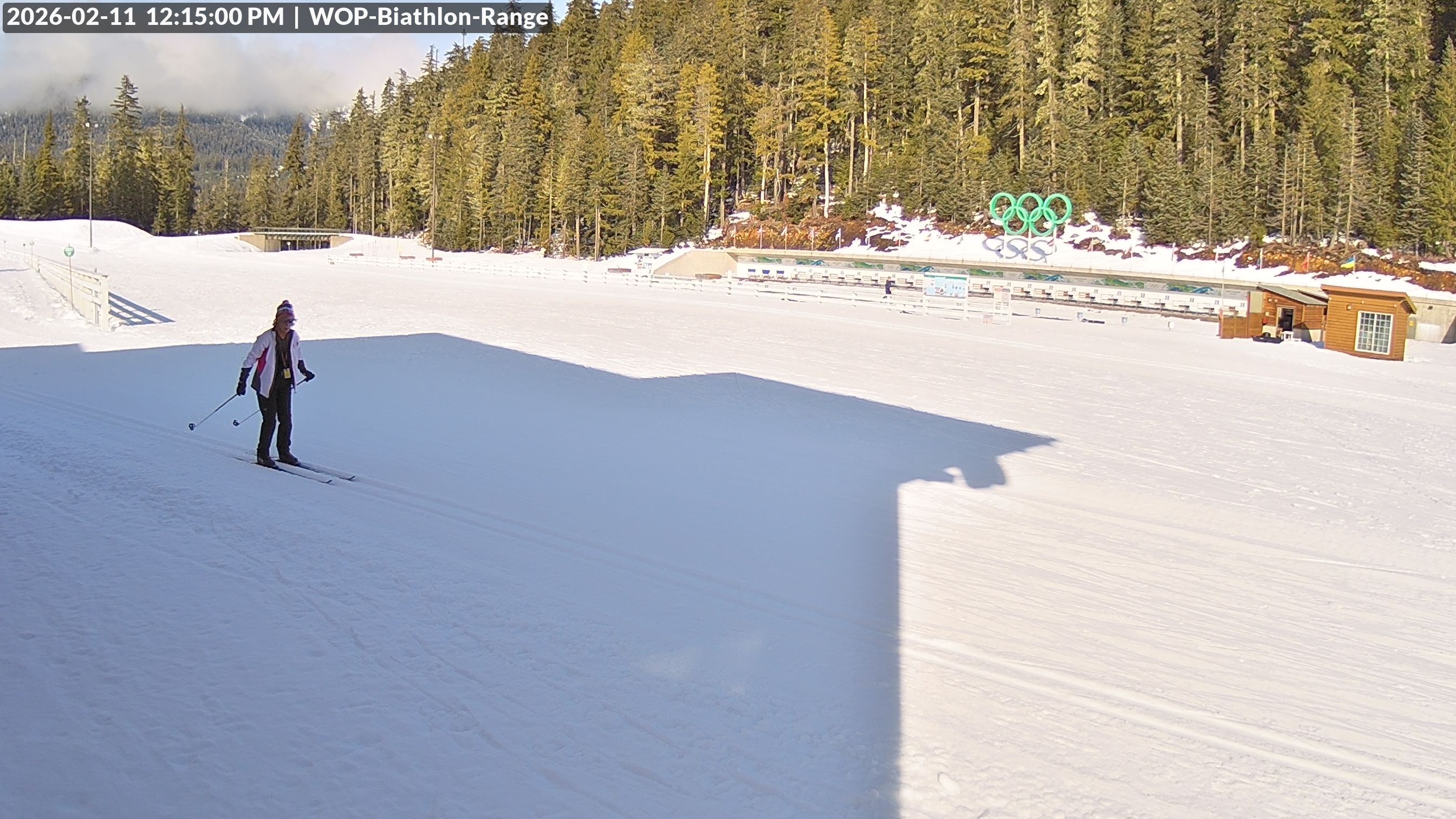 View looking North East to the Olympic Biathlon Range