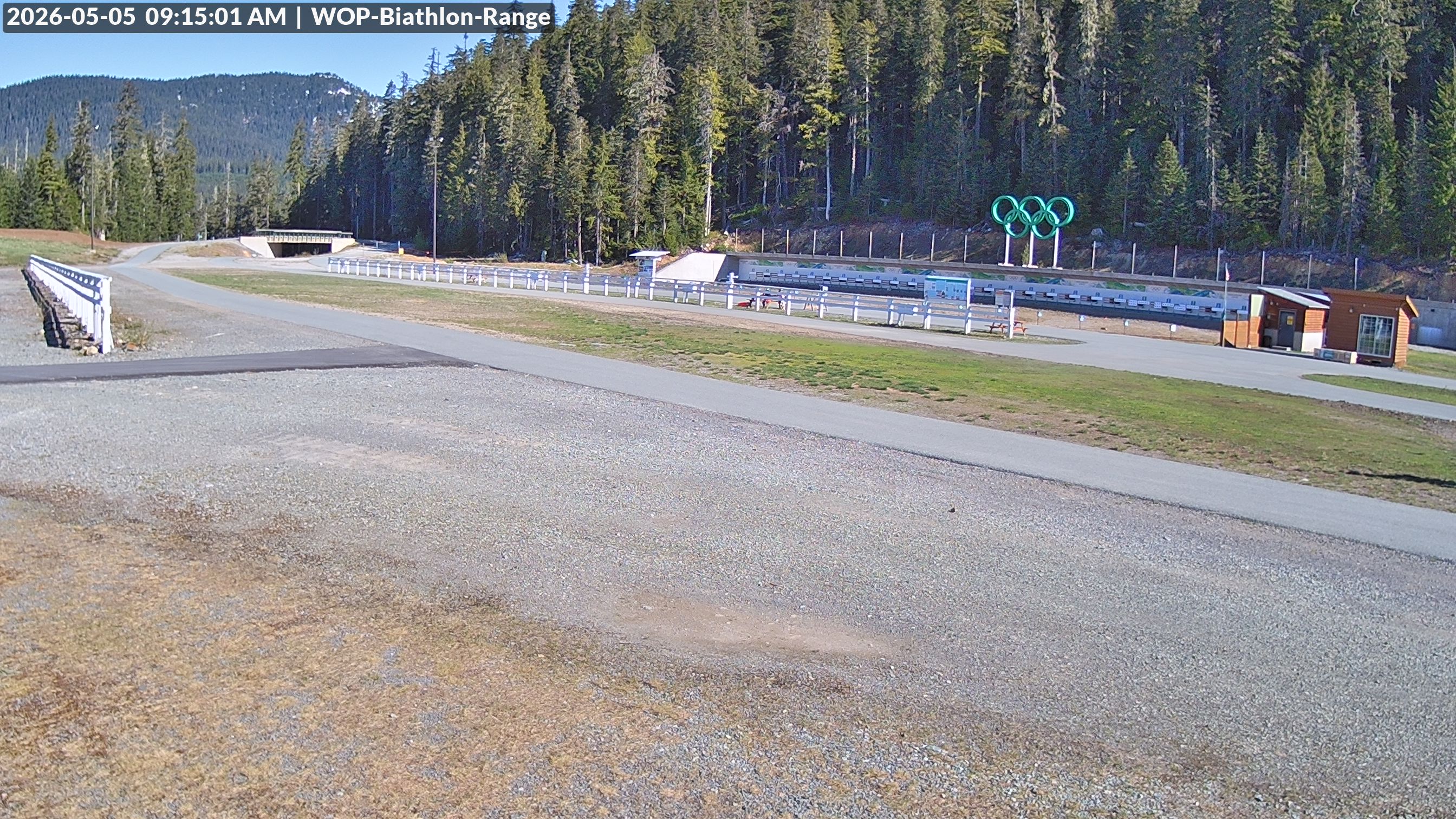 View looking North East to the Olympic Biathlon Range