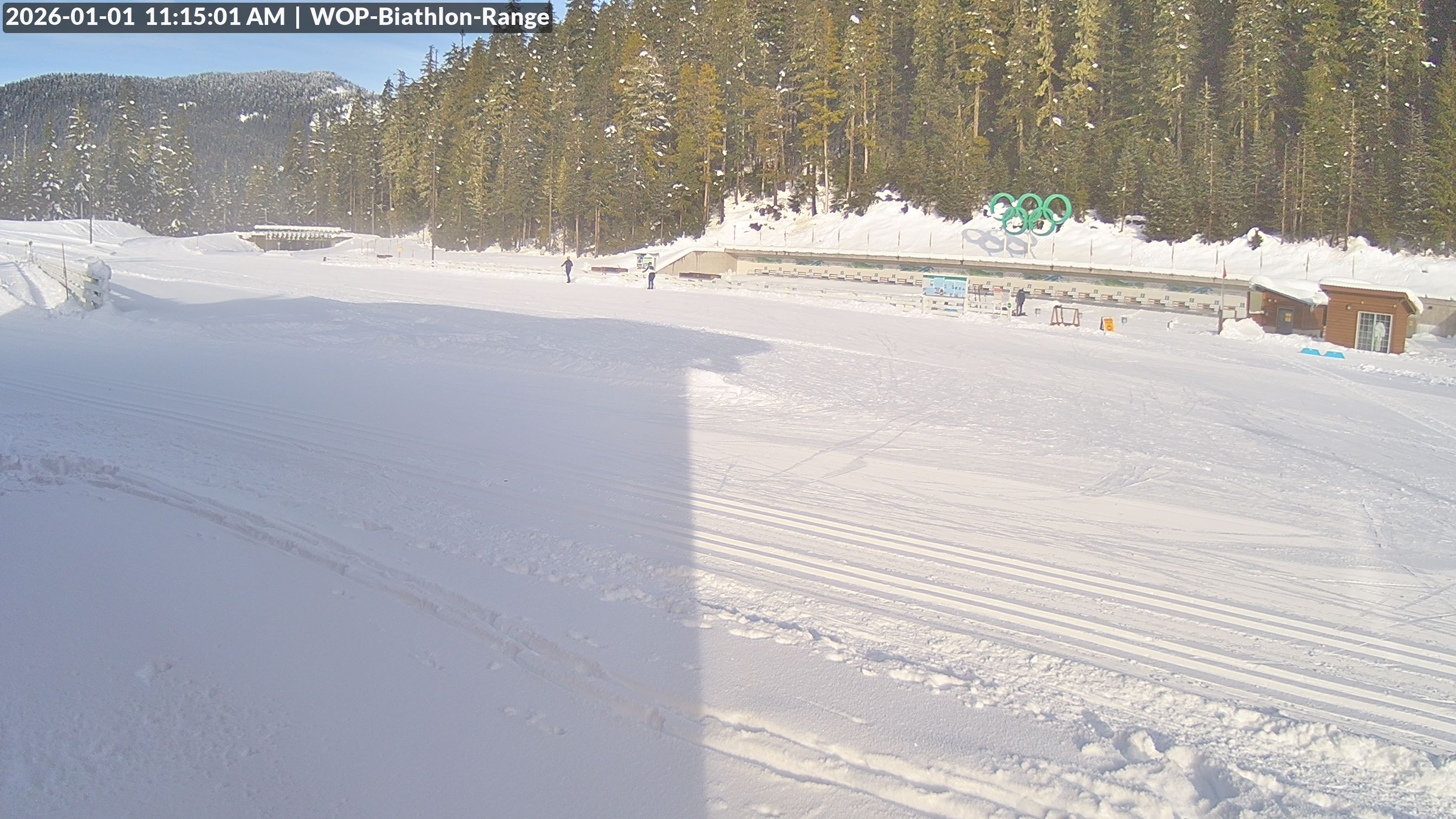 View looking North East to the Olympic Biathlon Range