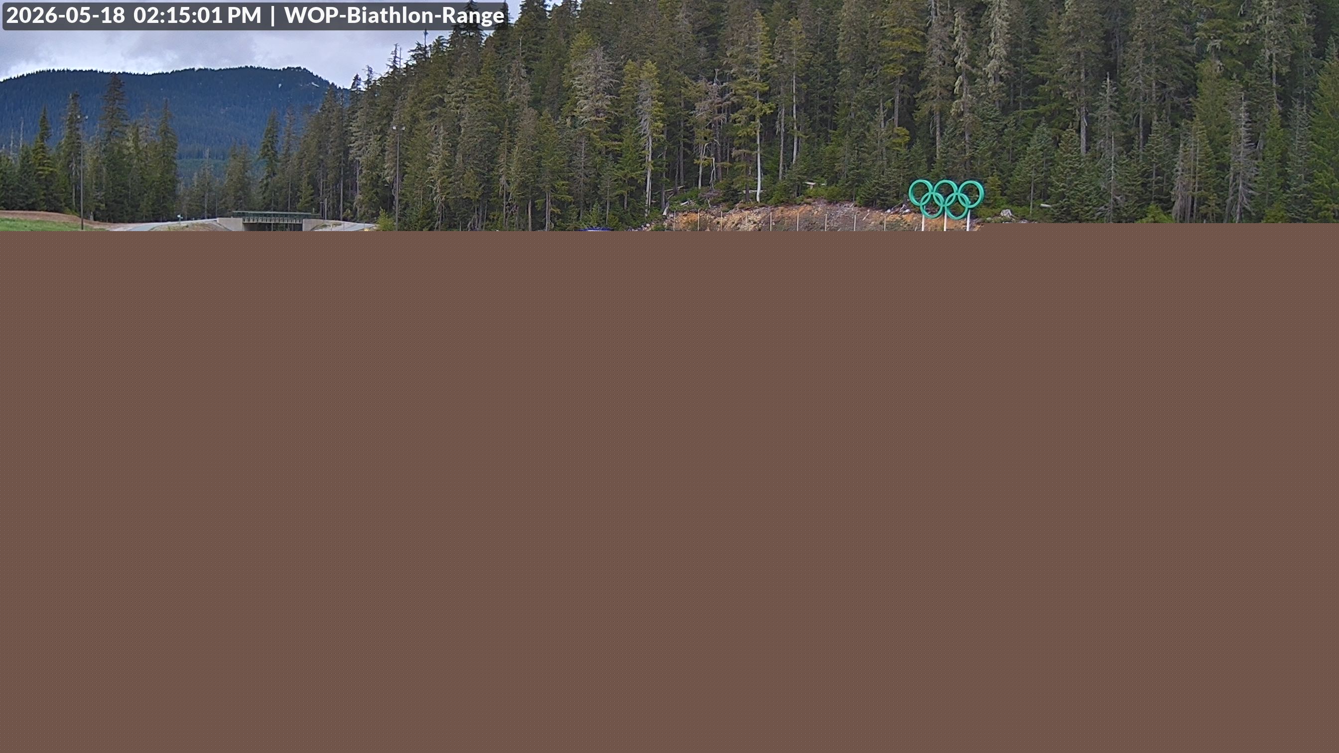 View looking North East to the Olympic Biathlon Range