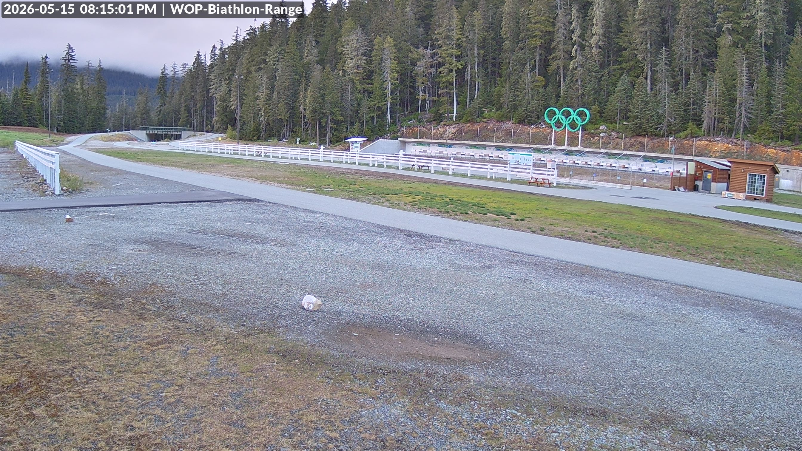 View looking North East to the Olympic Biathlon Range