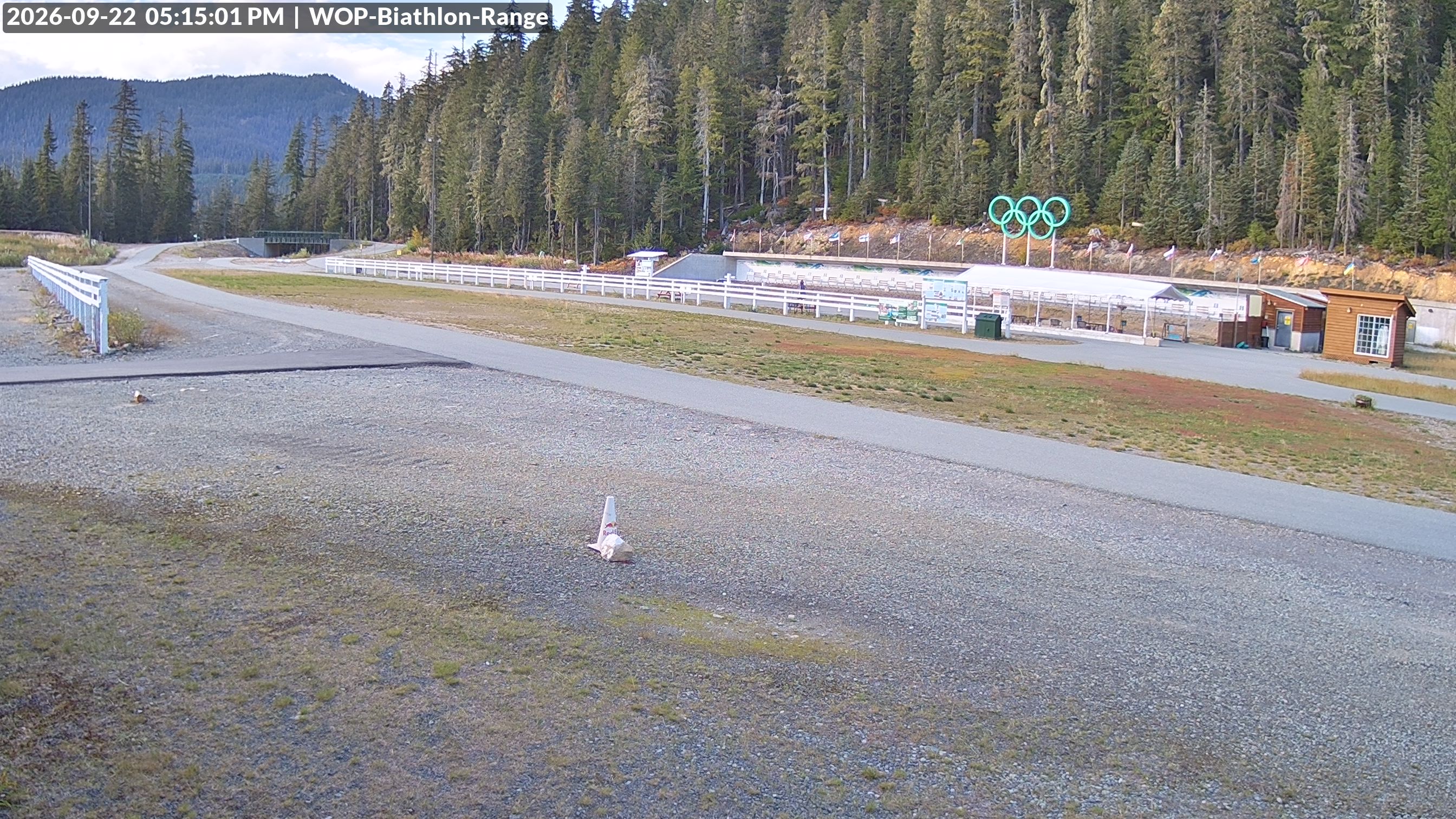 View looking North East to the Olympic Biathlon Range