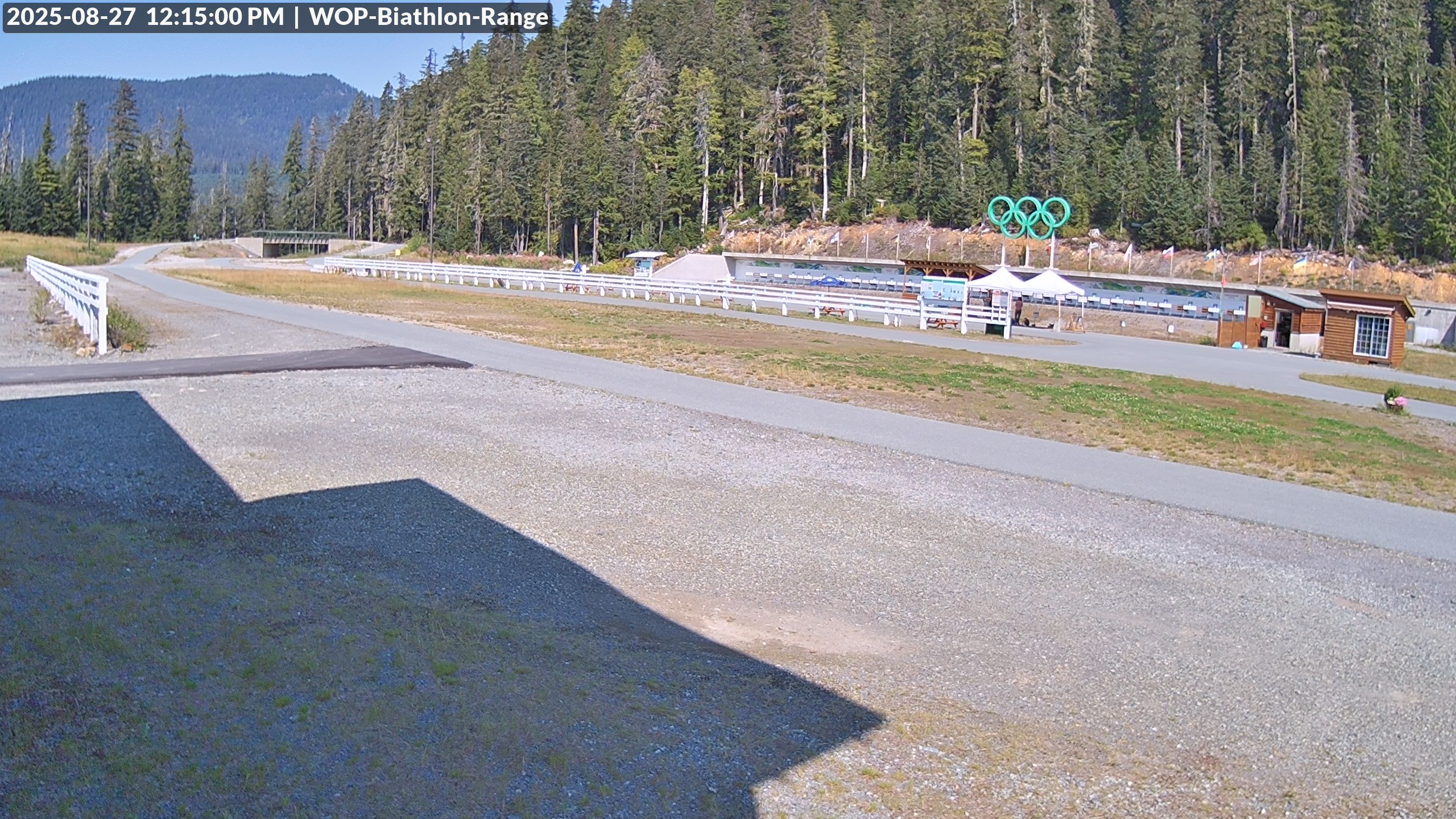 View looking North East to the Olympic Biathlon Range