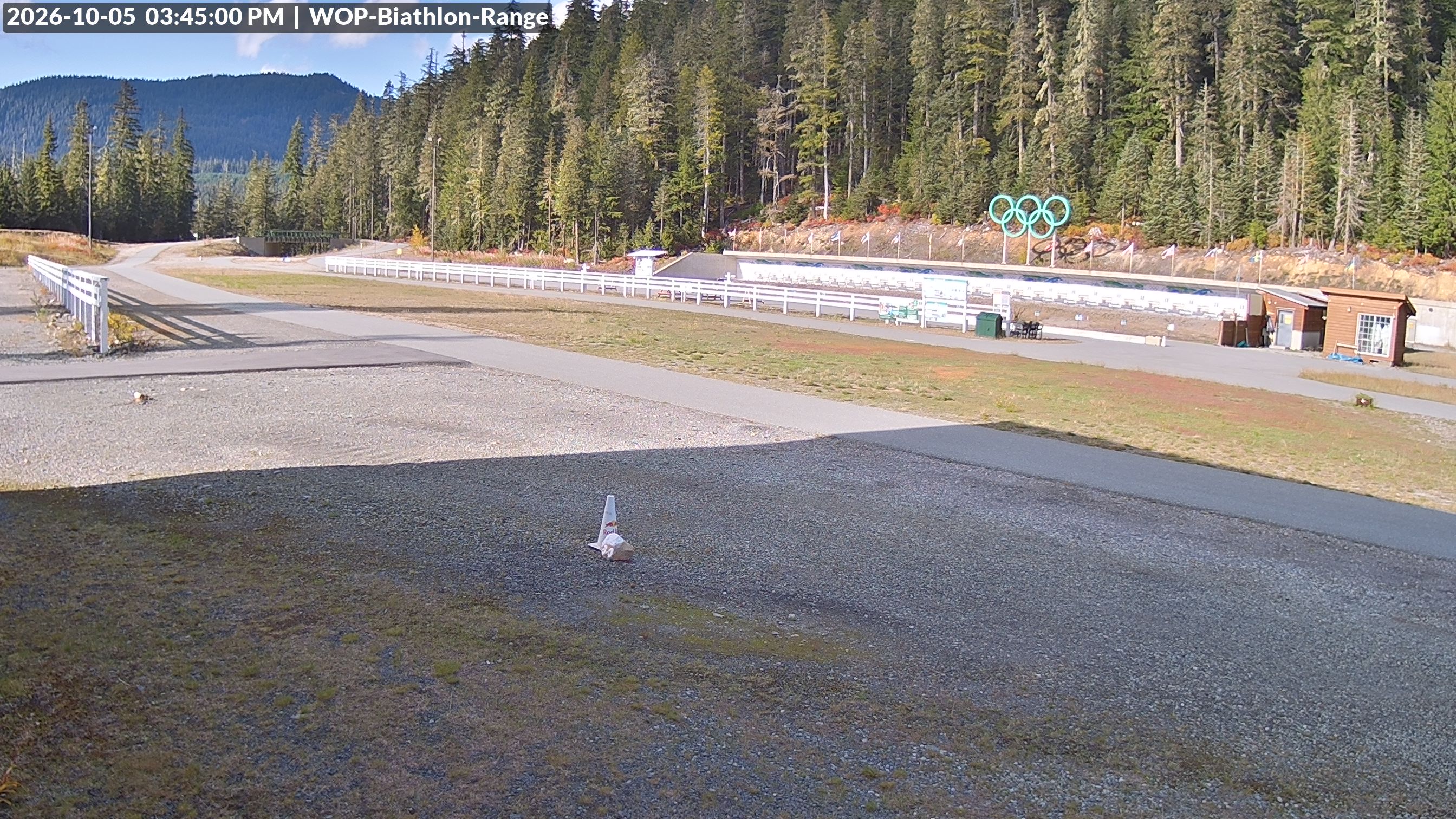 View looking North East to the Olympic Biathlon Range