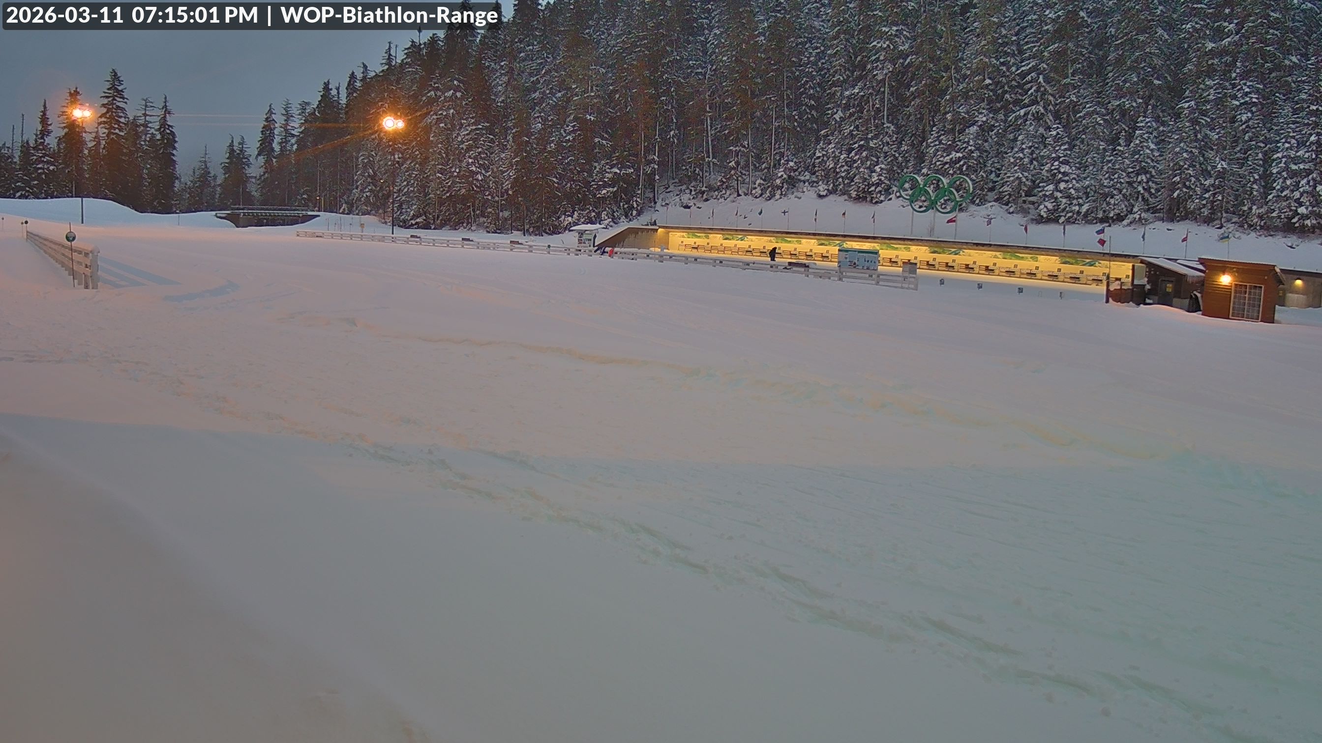 View looking North East to the Olympic Biathlon Range