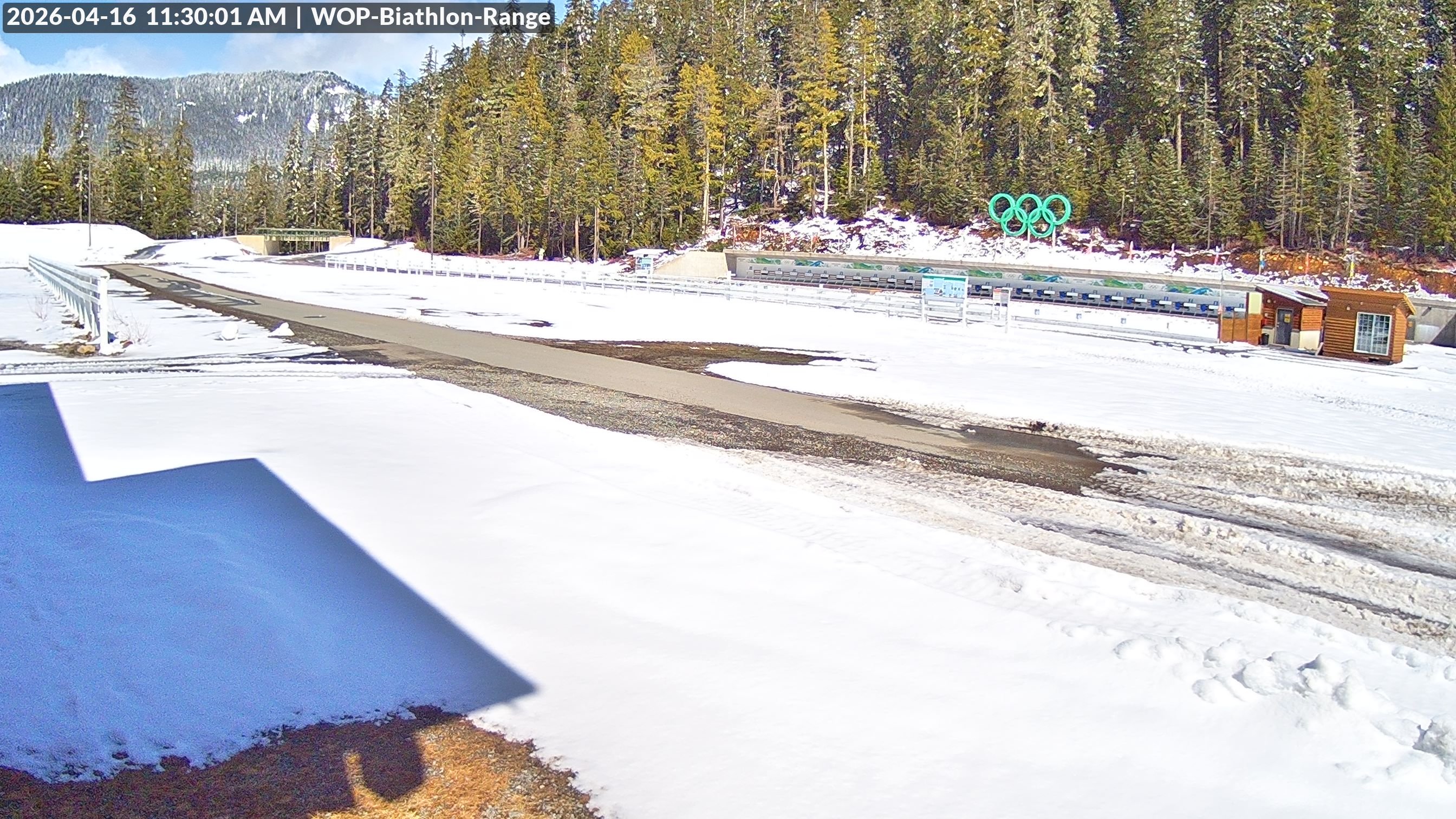 View looking North East to the Olympic Biathlon Range