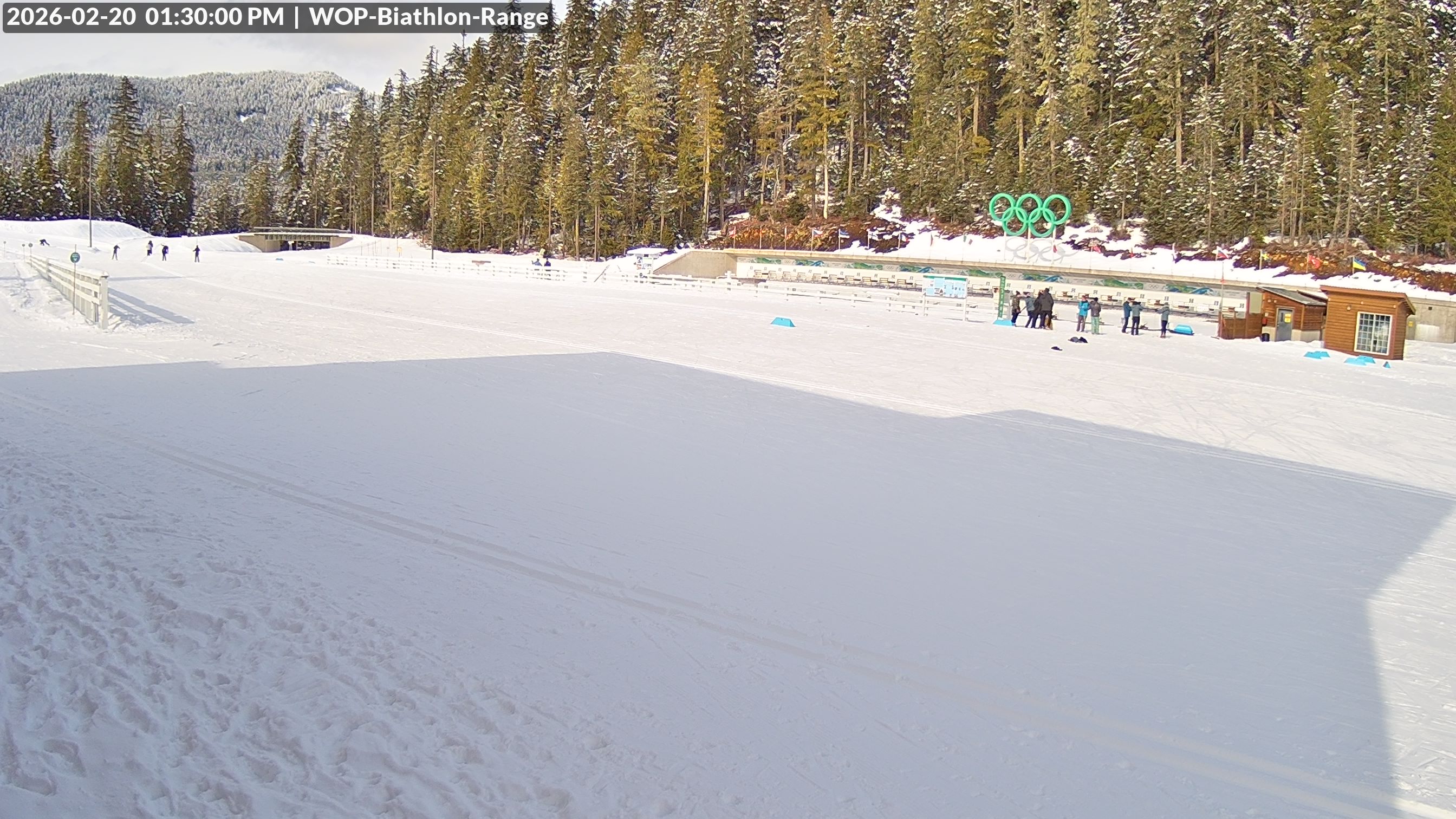 View looking North East to the Olympic Biathlon Range