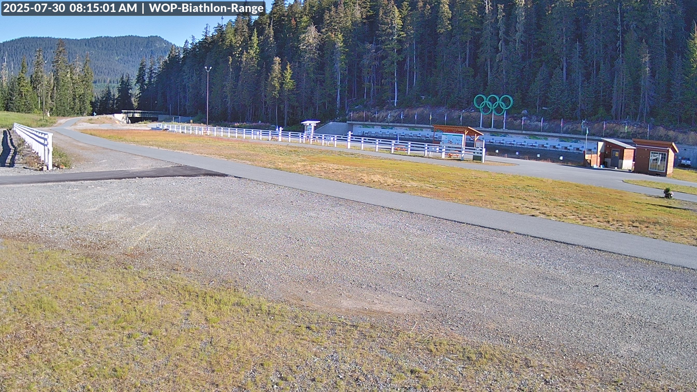View looking North East to the Olympic Biathlon Range