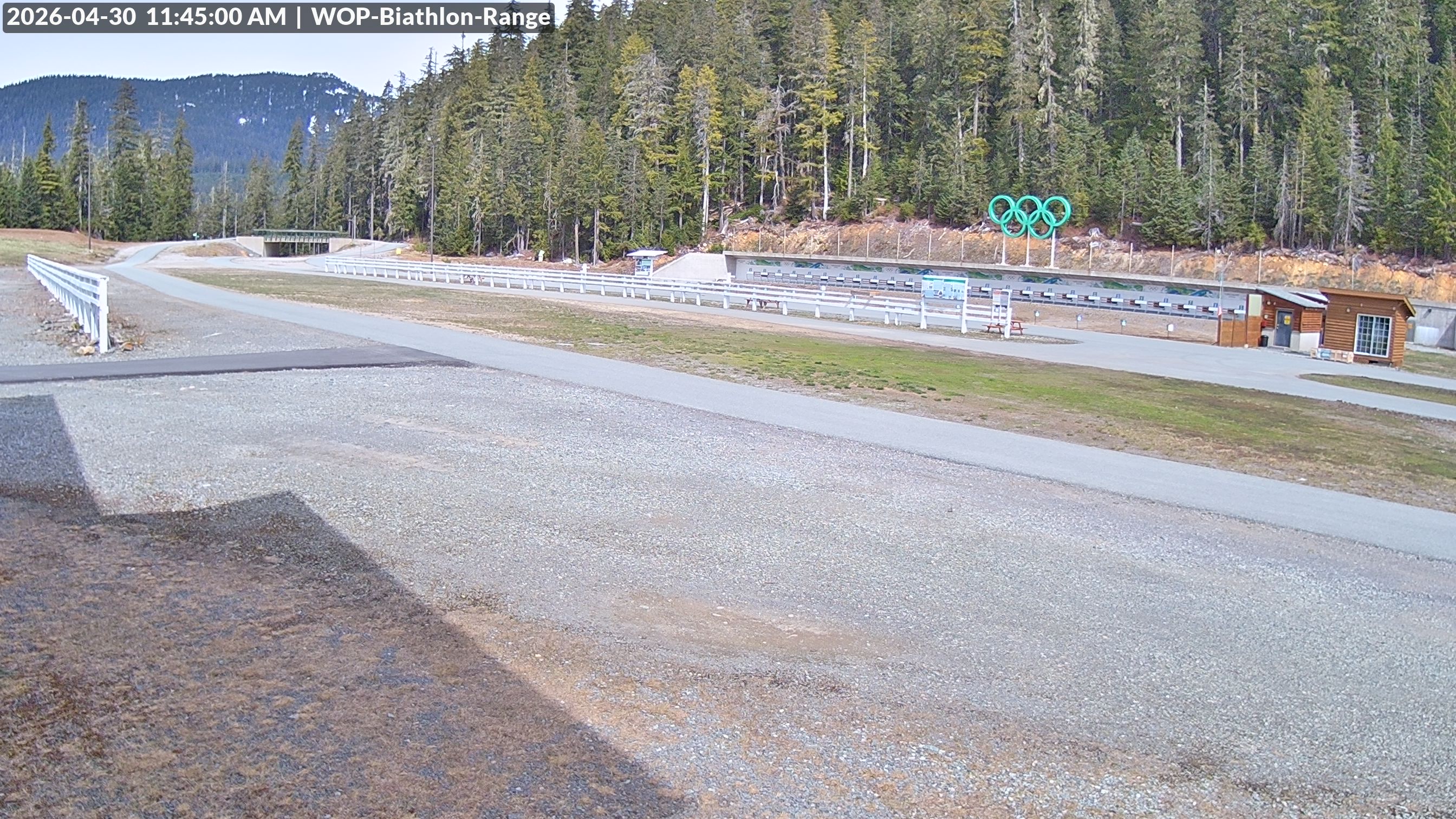 View looking North East to the Olympic Biathlon Range
