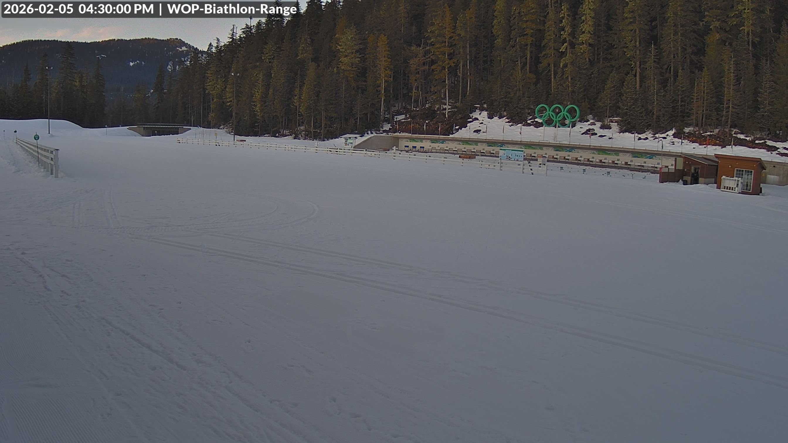 View looking North East to the Olympic Biathlon Range