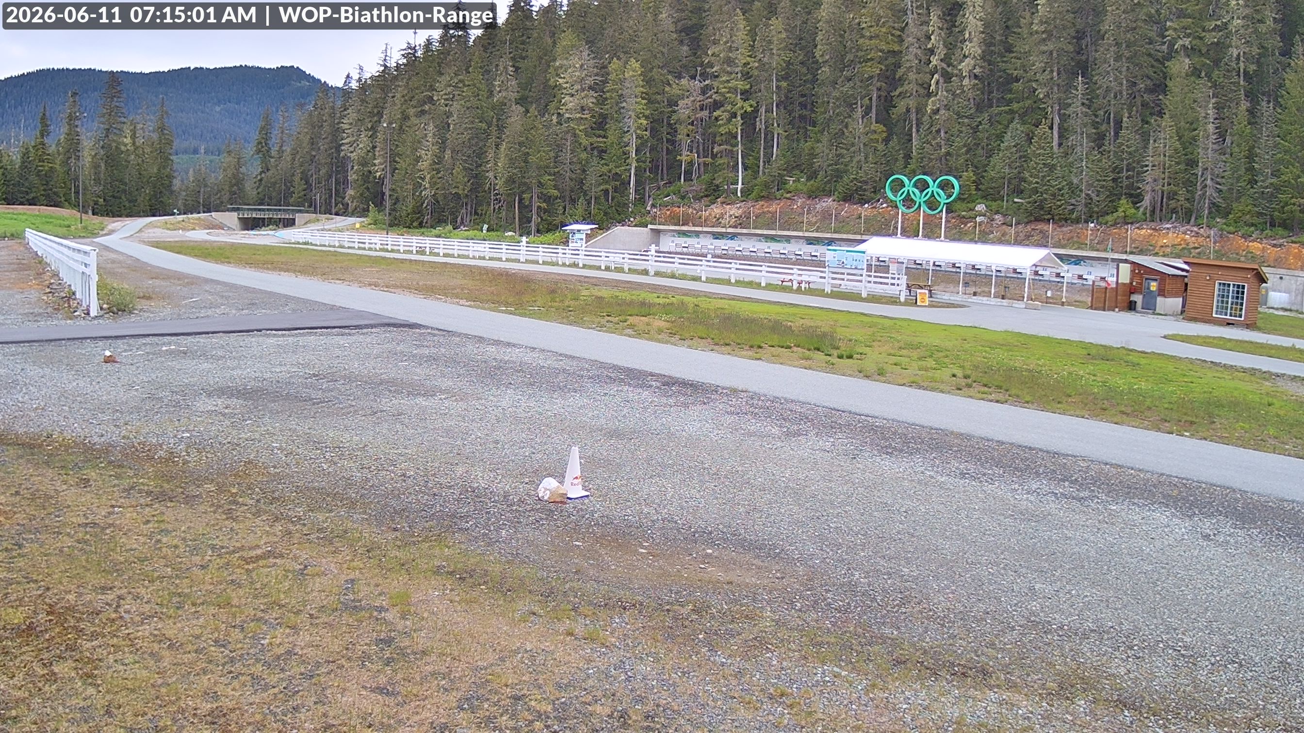 View looking North East to the Olympic Biathlon Range