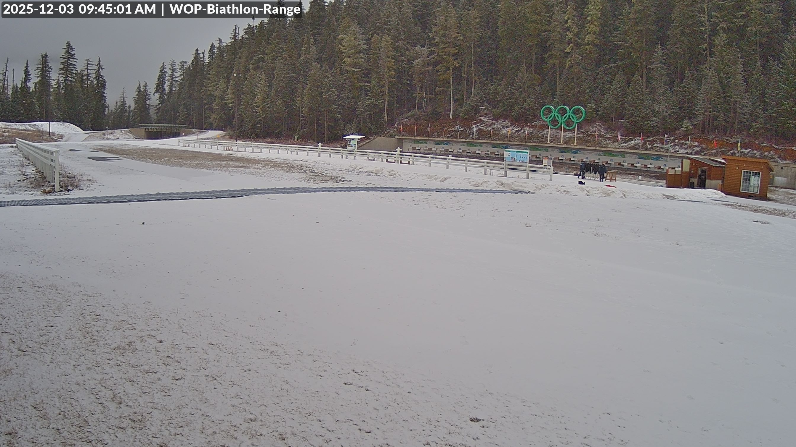 View looking North East to the Olympic Biathlon Range