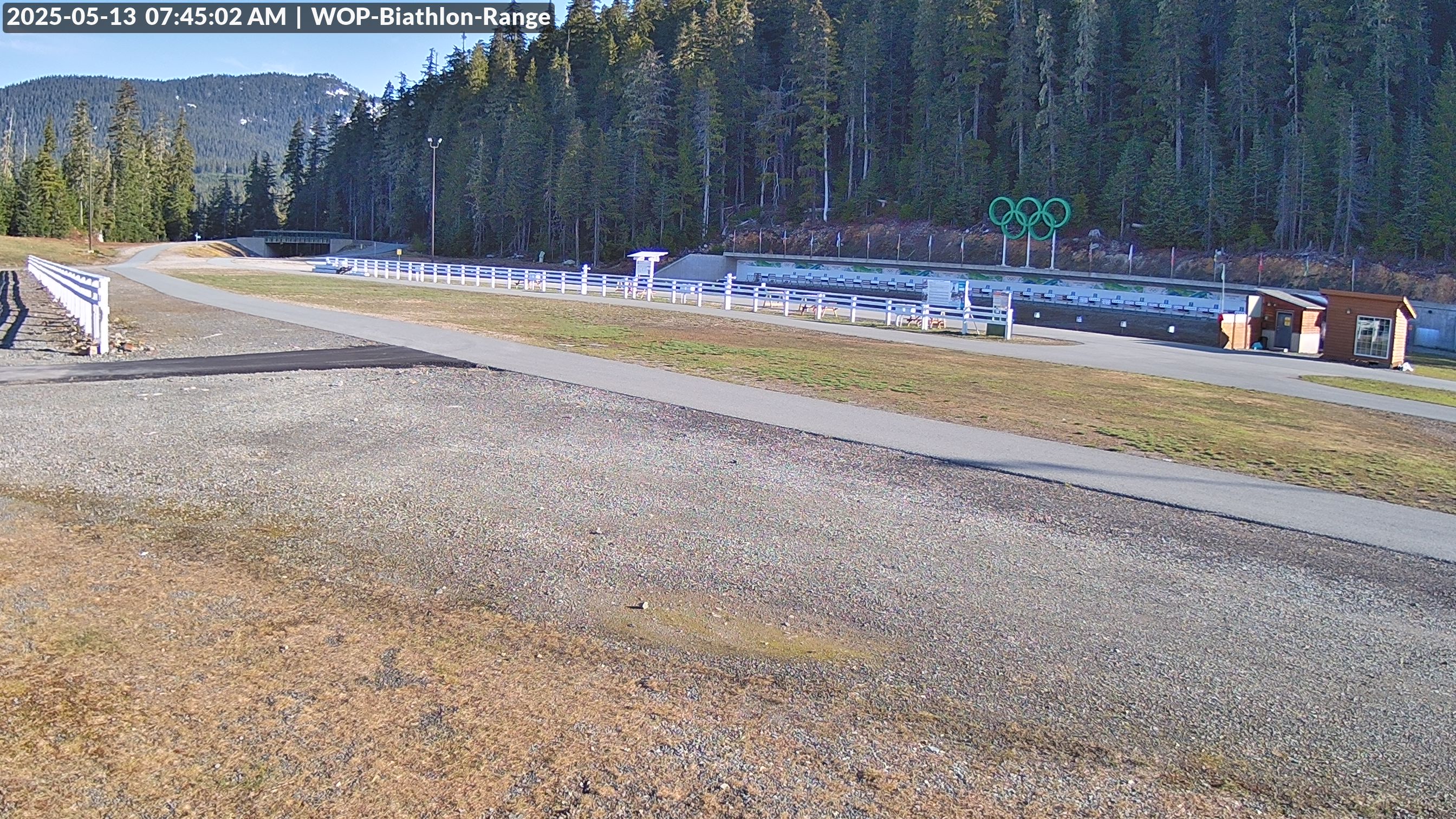 View looking North East to the Olympic Biathlon Range