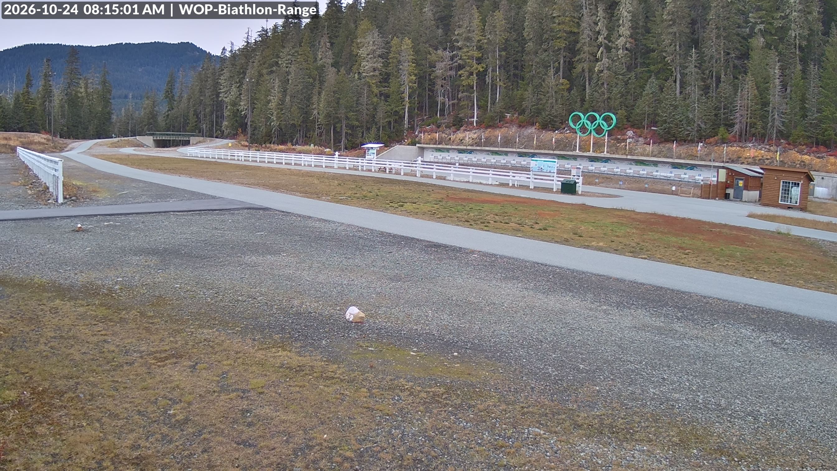 View looking North East to the Olympic Biathlon Range
