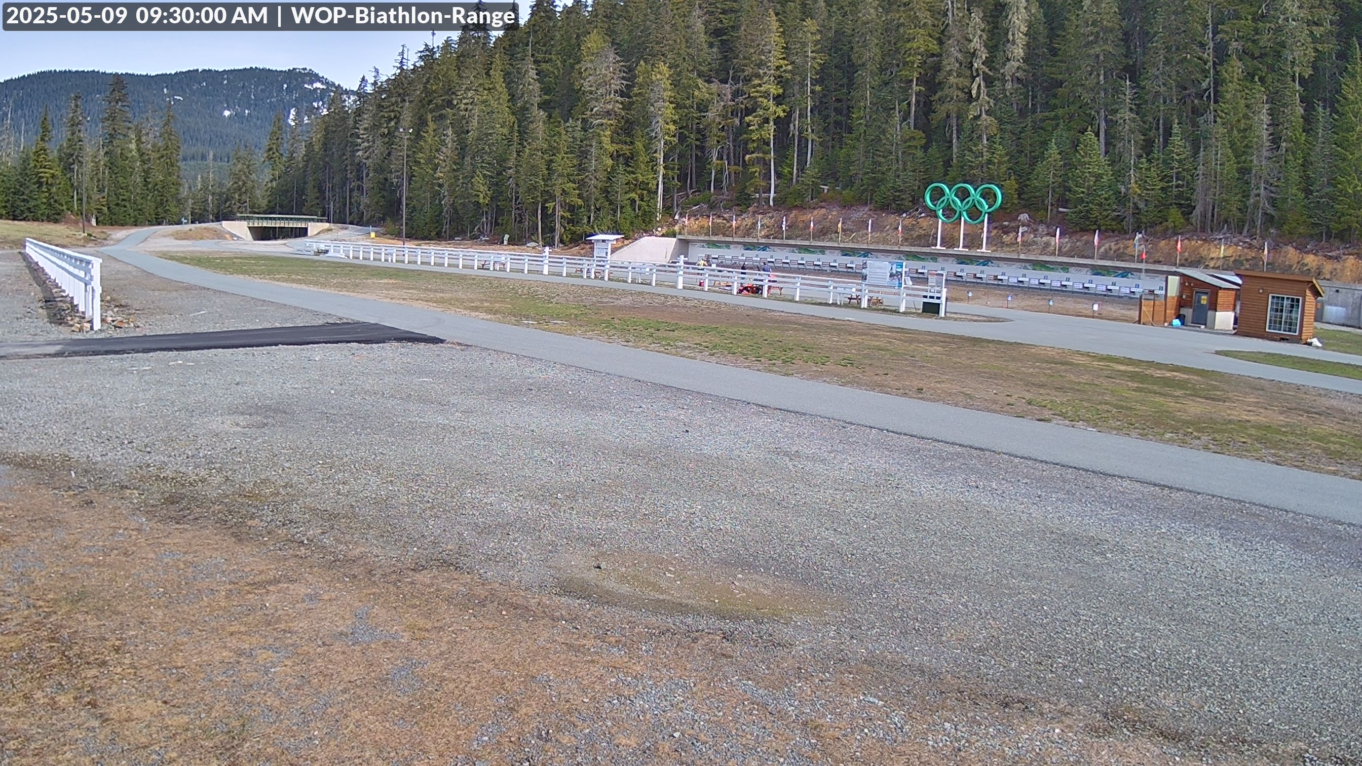 View looking North East to the Olympic Biathlon Range