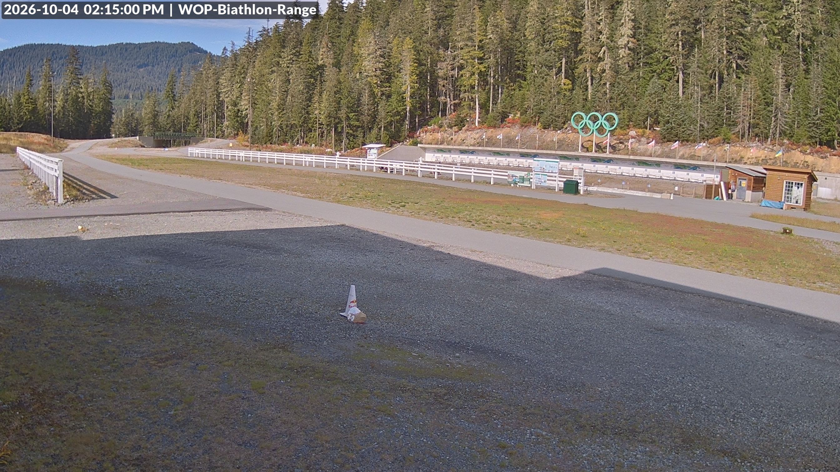 View looking North East to the Olympic Biathlon Range