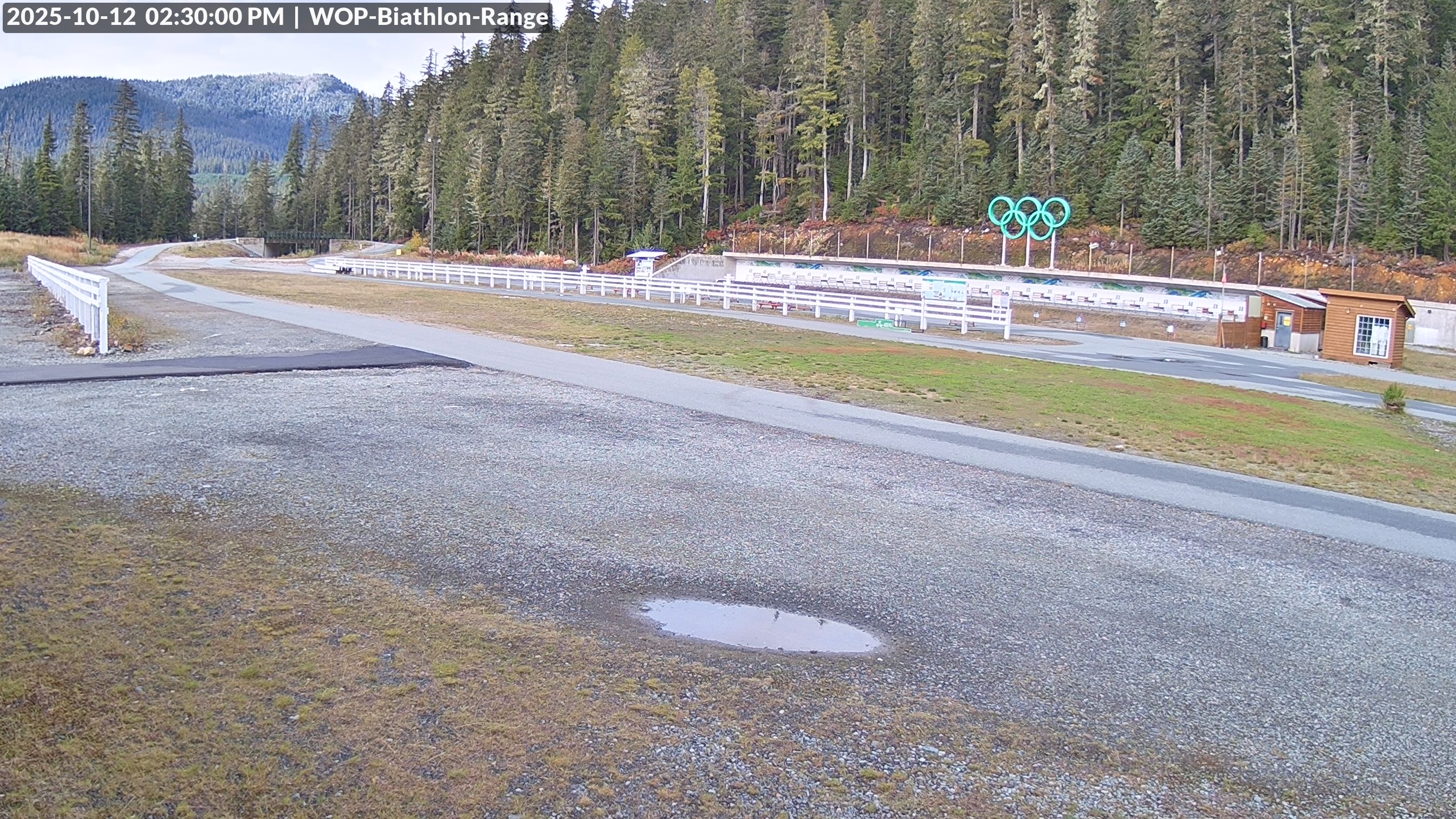 View looking North East to the Olympic Biathlon Range