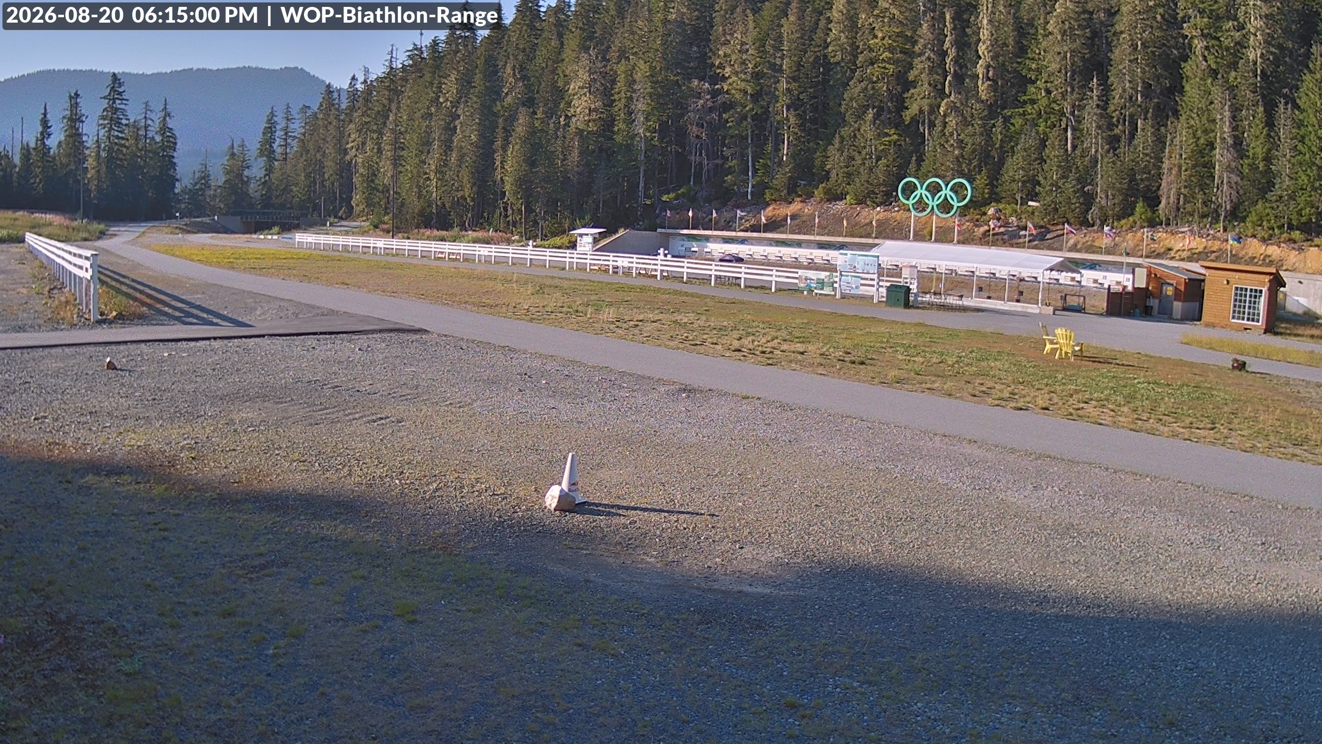 View looking North East to the Olympic Biathlon Range