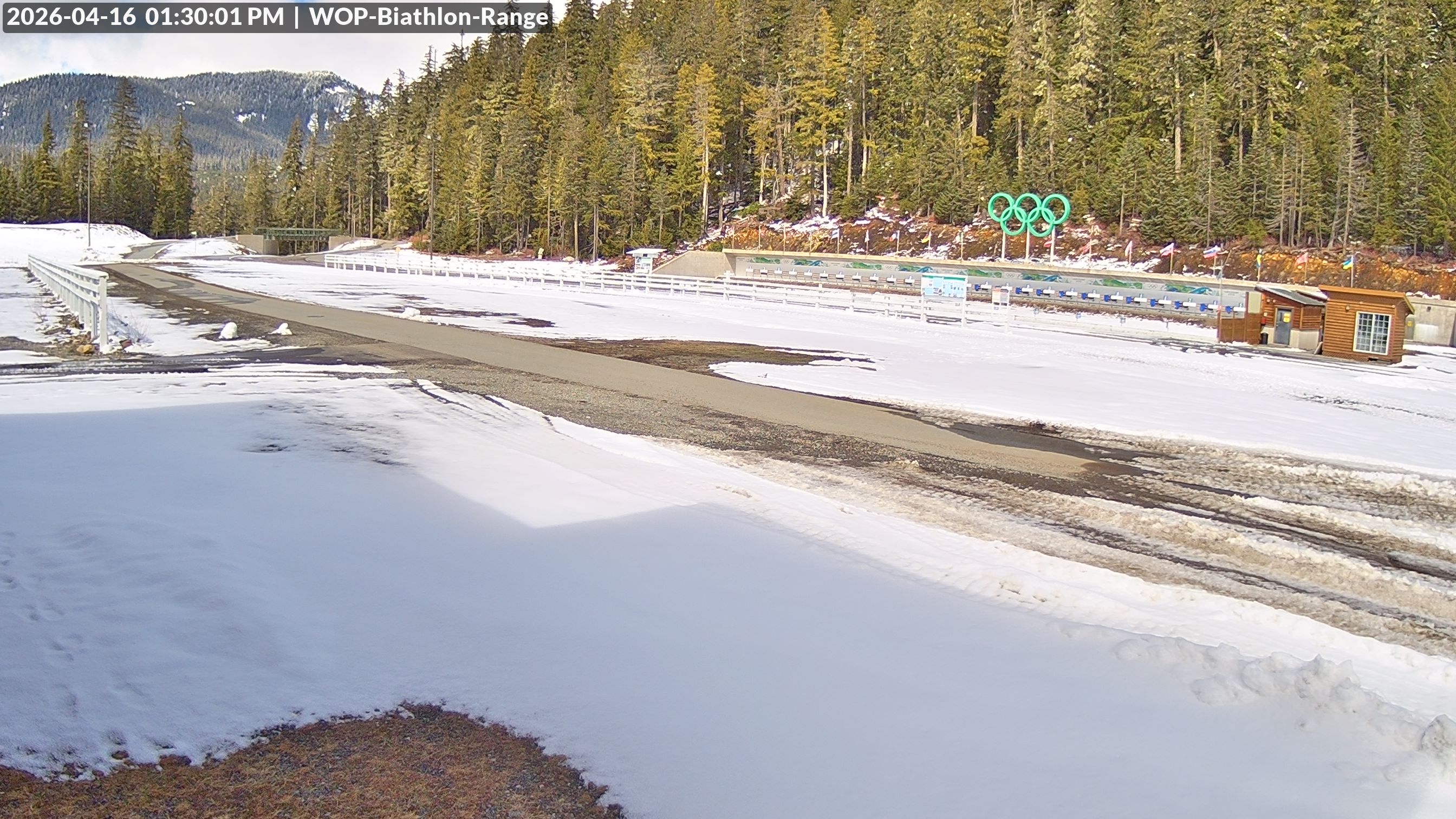 View looking North East to the Olympic Biathlon Range
