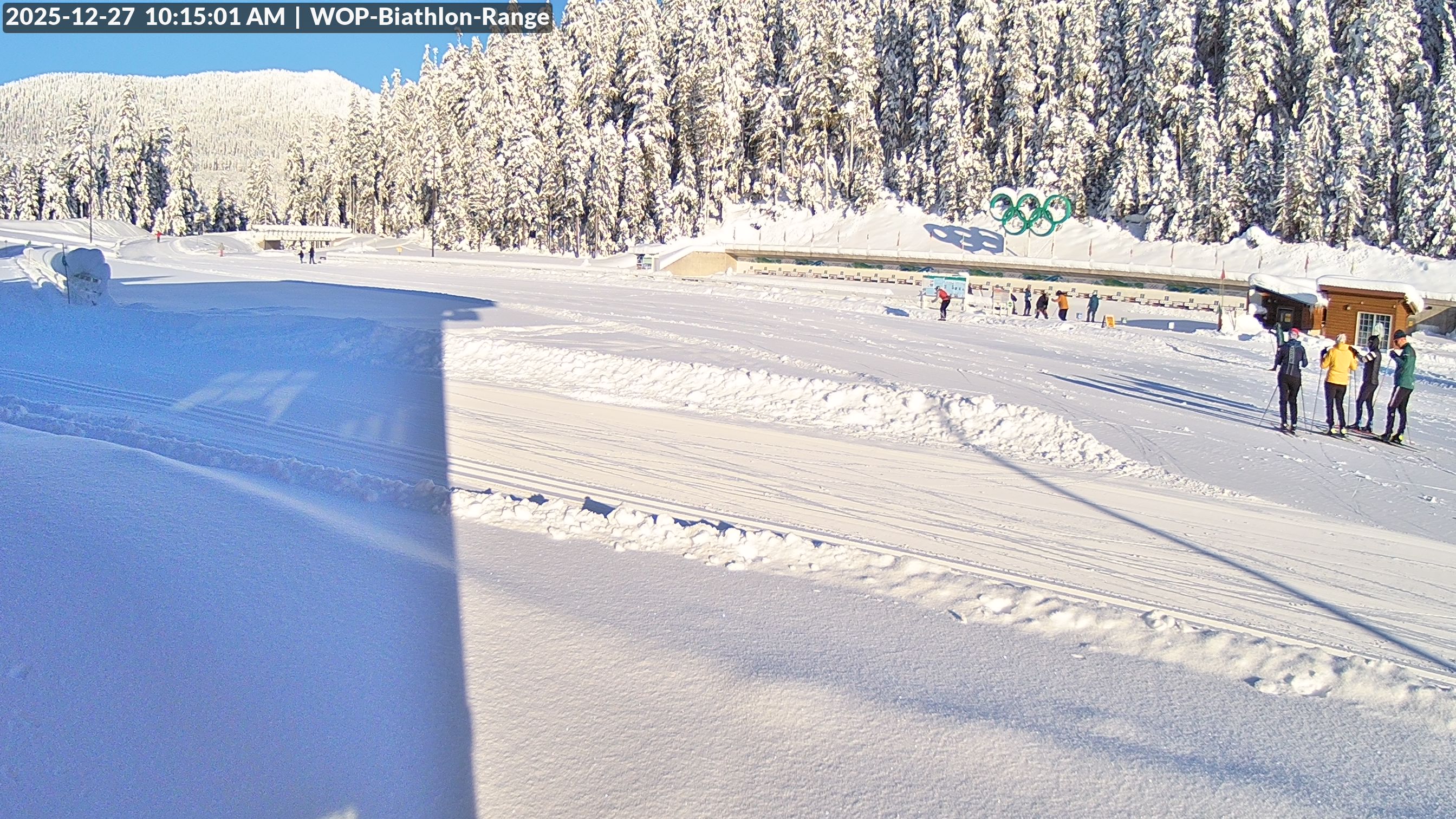 View looking North East to the Olympic Biathlon Range