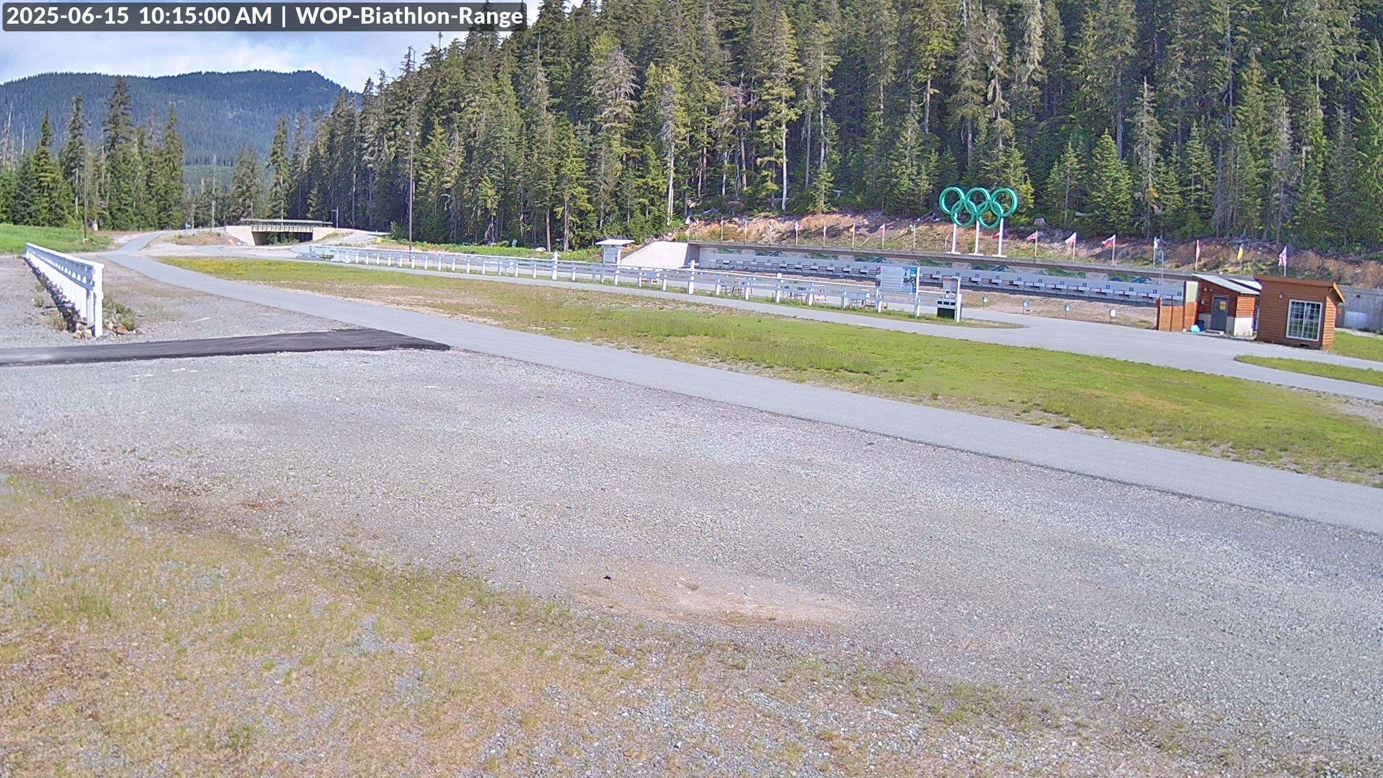 View looking North East to the Olympic Biathlon Range