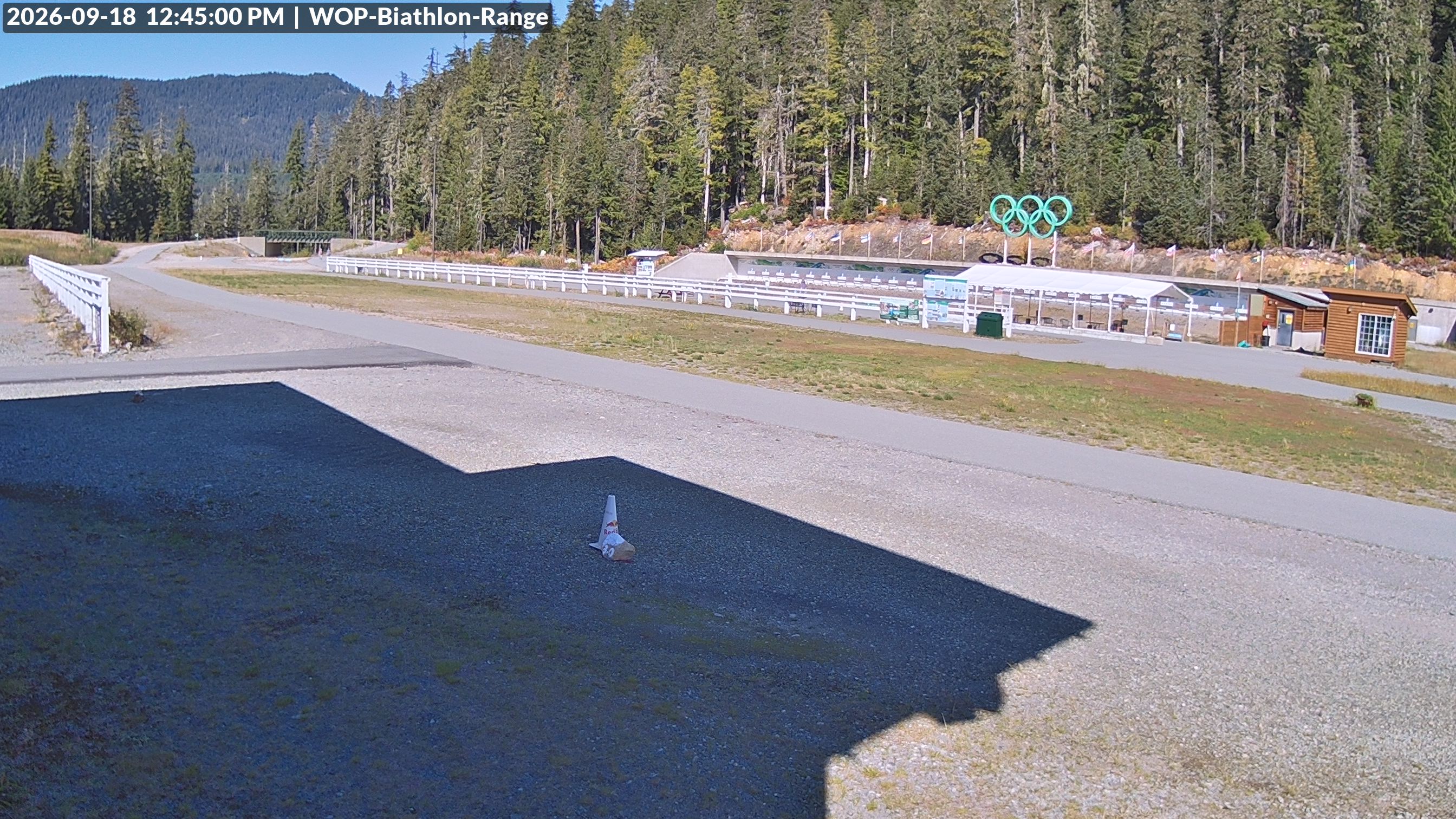 View looking North East to the Olympic Biathlon Range