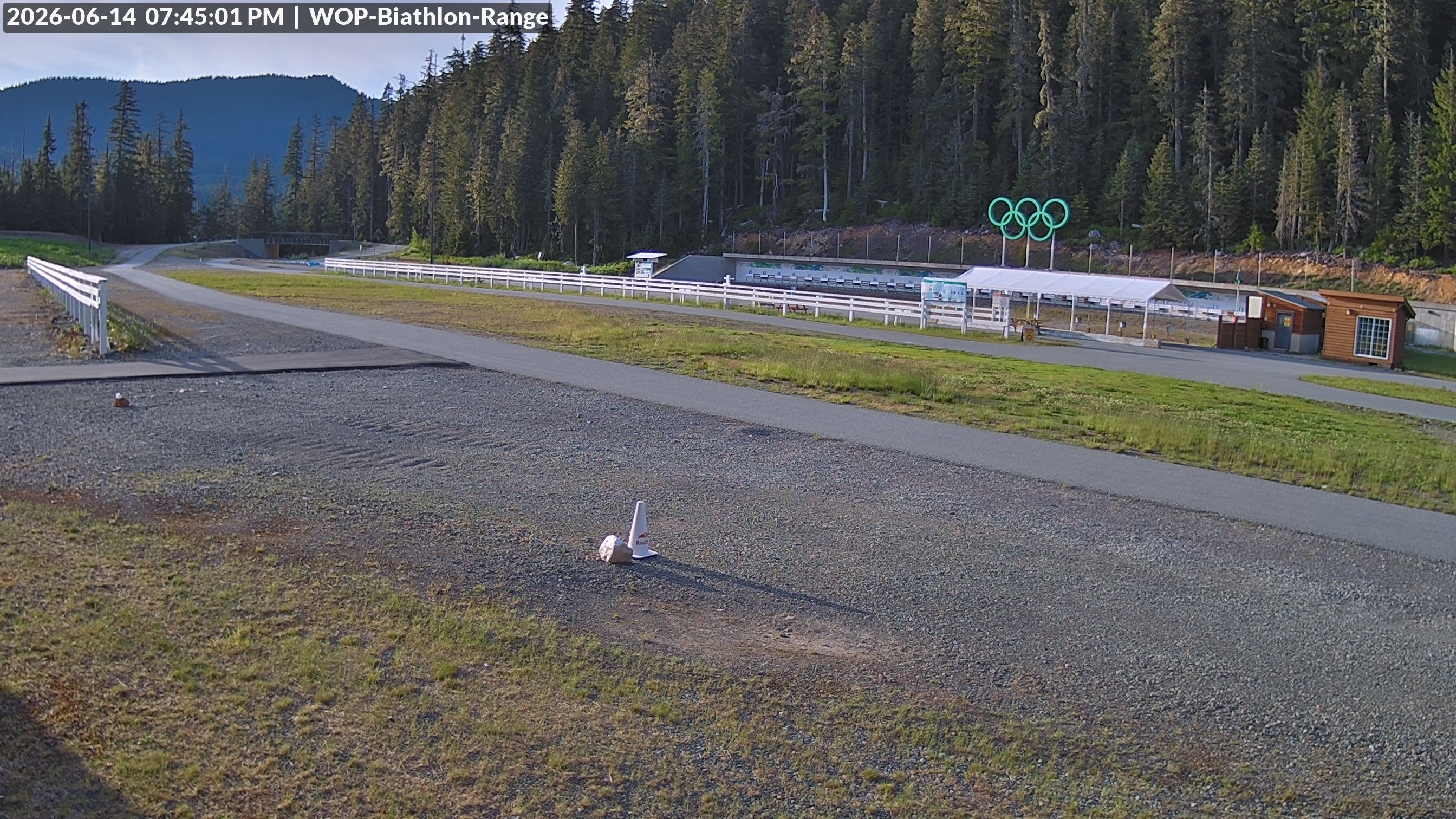 View looking North East to the Olympic Biathlon Range