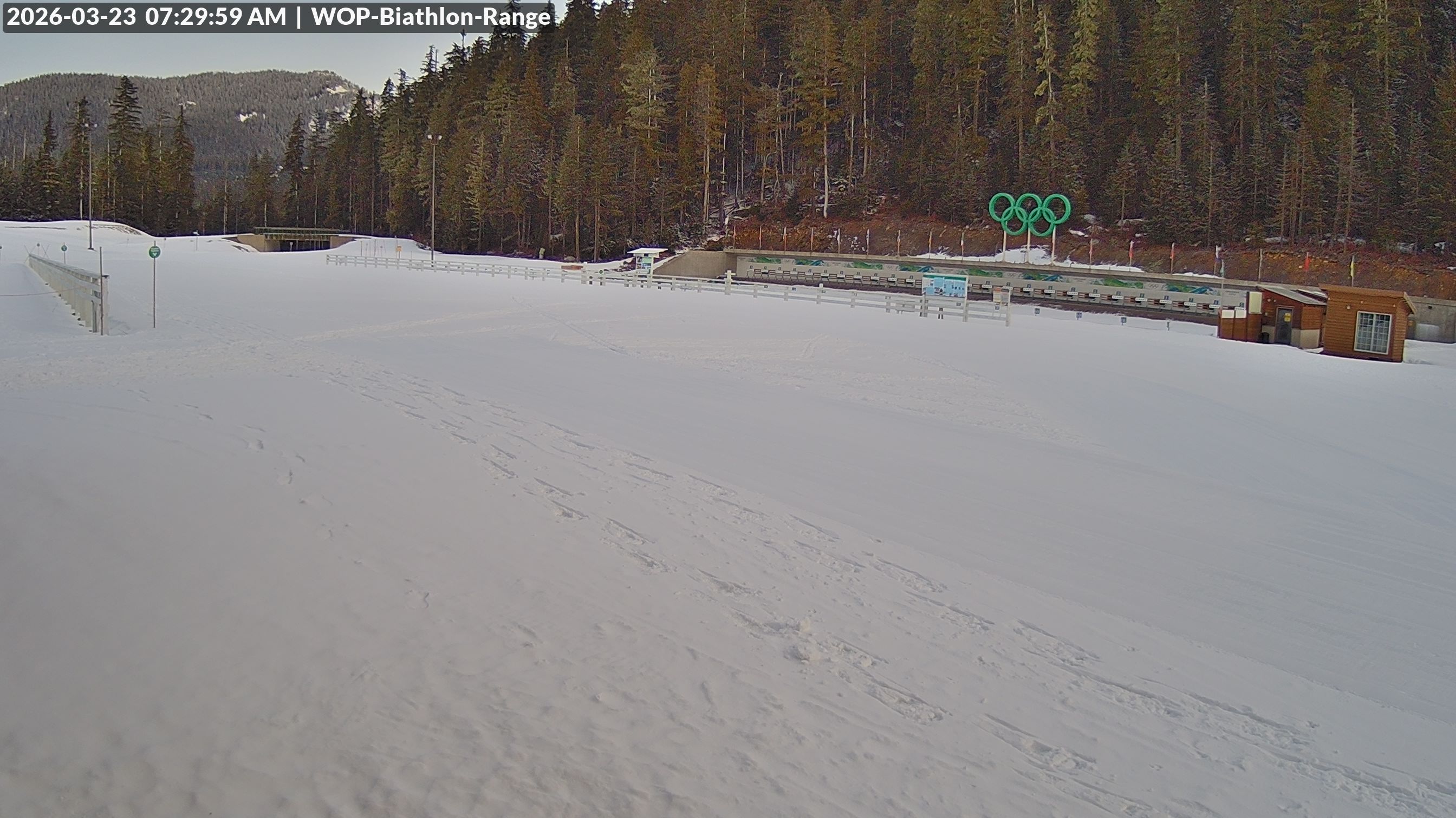 View looking North East to the Olympic Biathlon Range