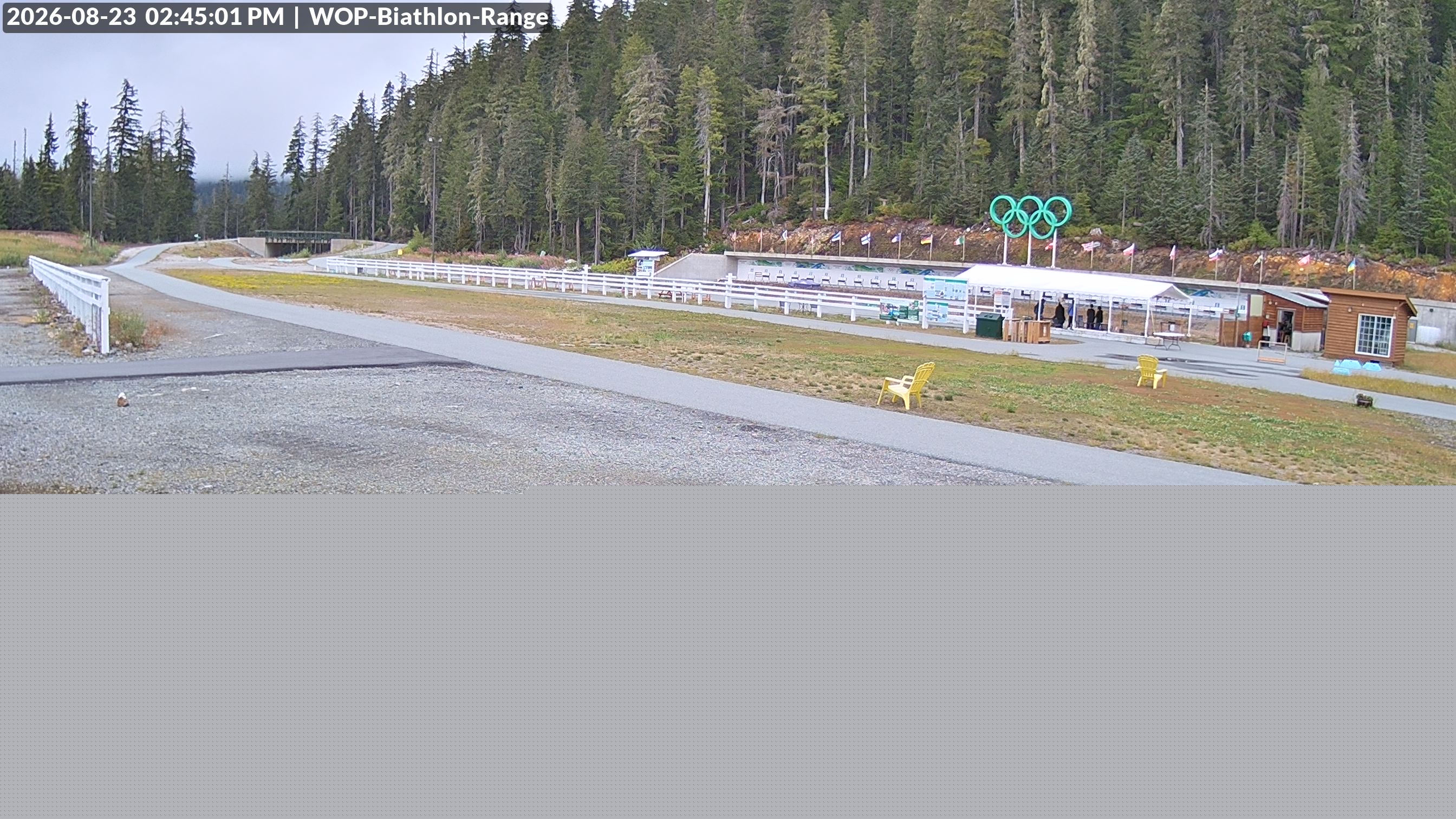 View looking North East to the Olympic Biathlon Range