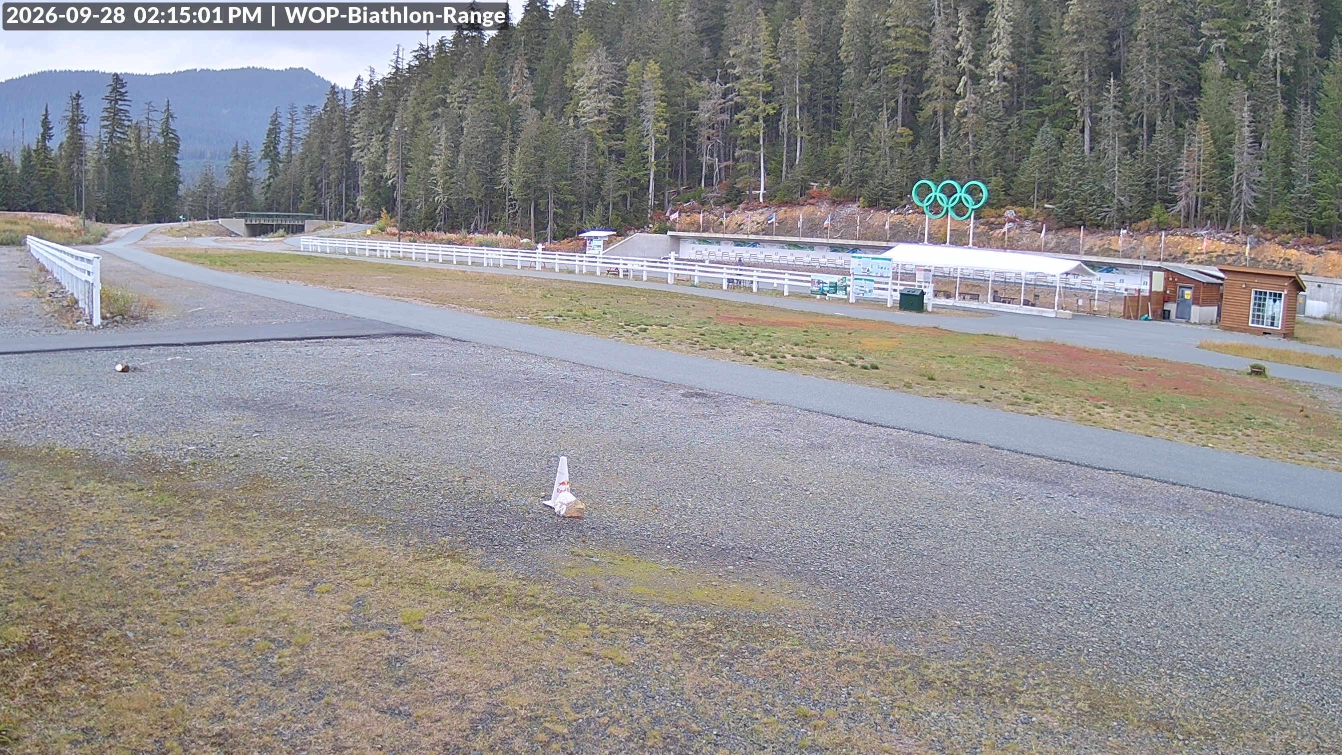 View looking North East to the Olympic Biathlon Range