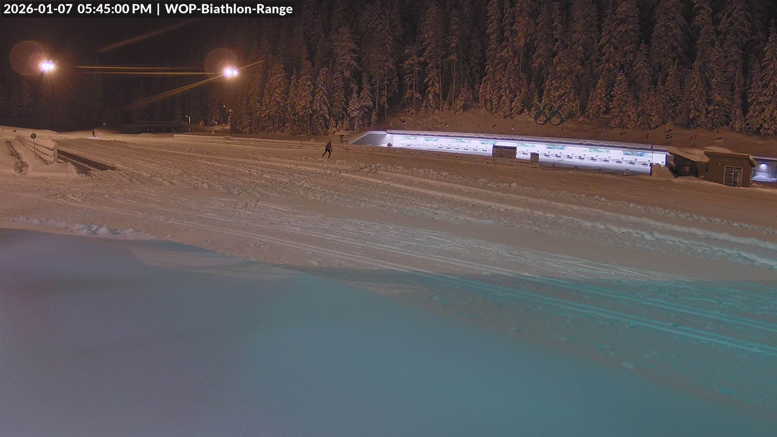 View looking North East to the Olympic Biathlon Range