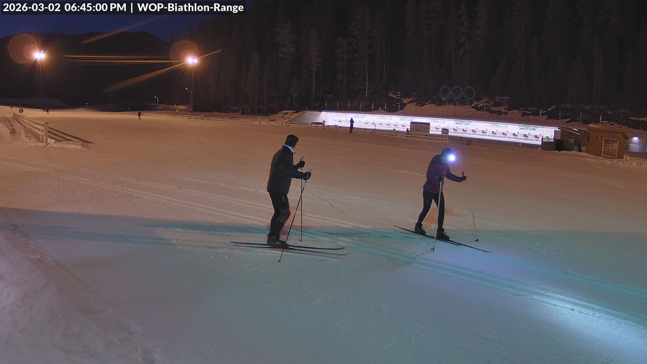 View looking North East to the Olympic Biathlon Range