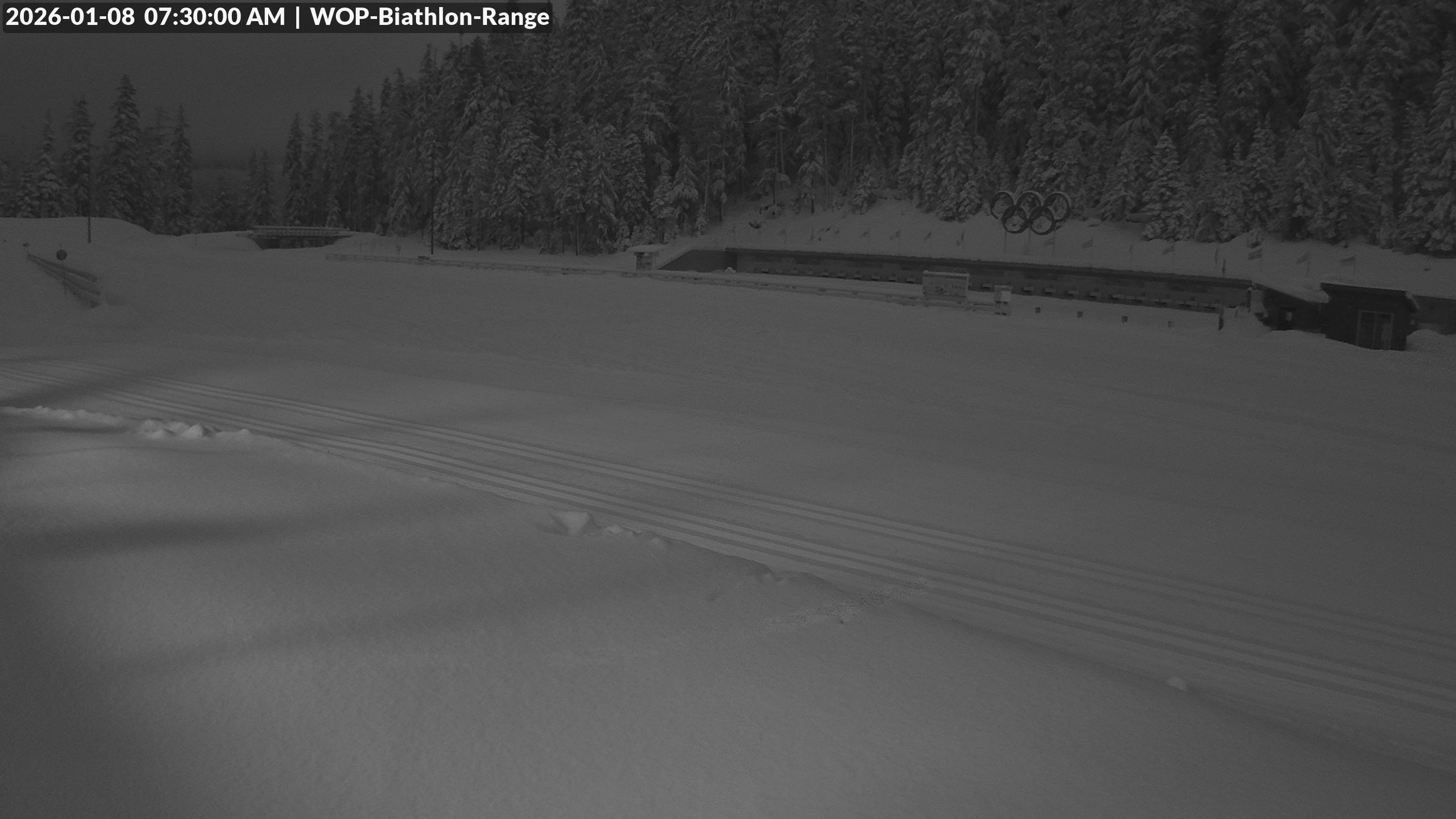 View looking North East to the Olympic Biathlon Range