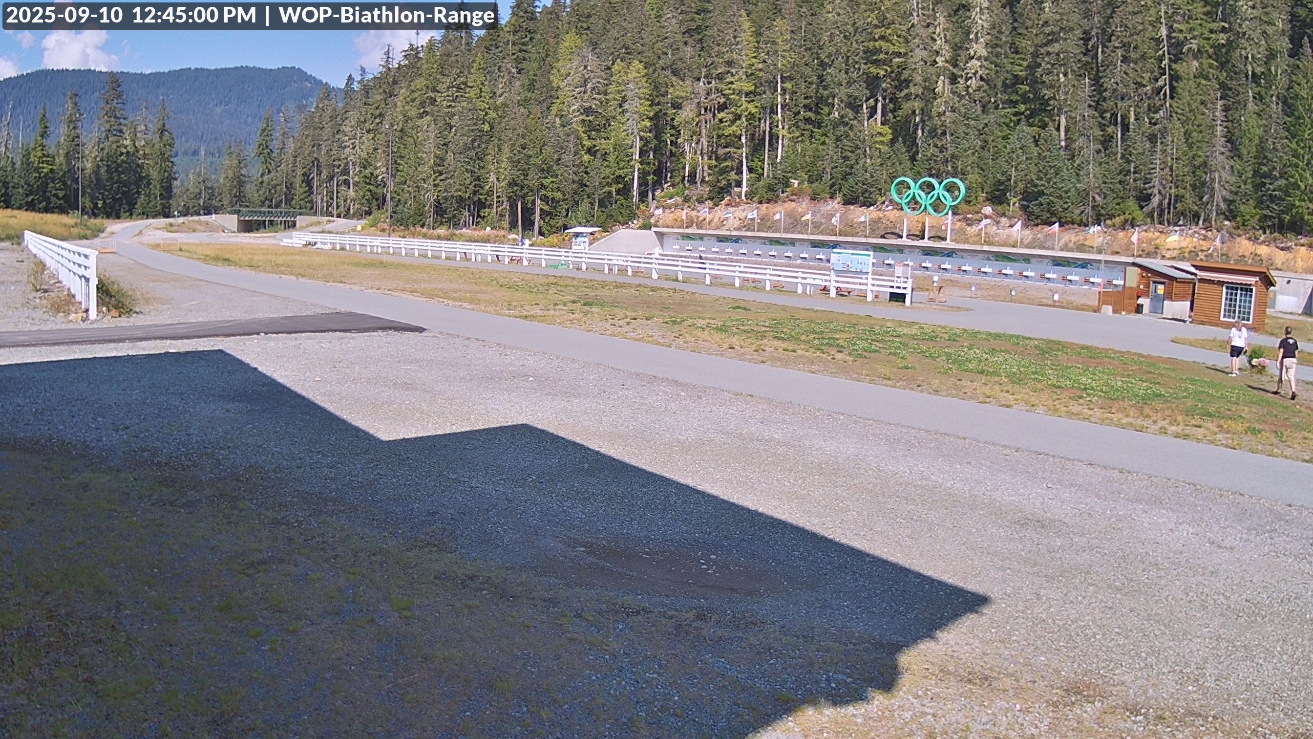 View looking North East to the Olympic Biathlon Range