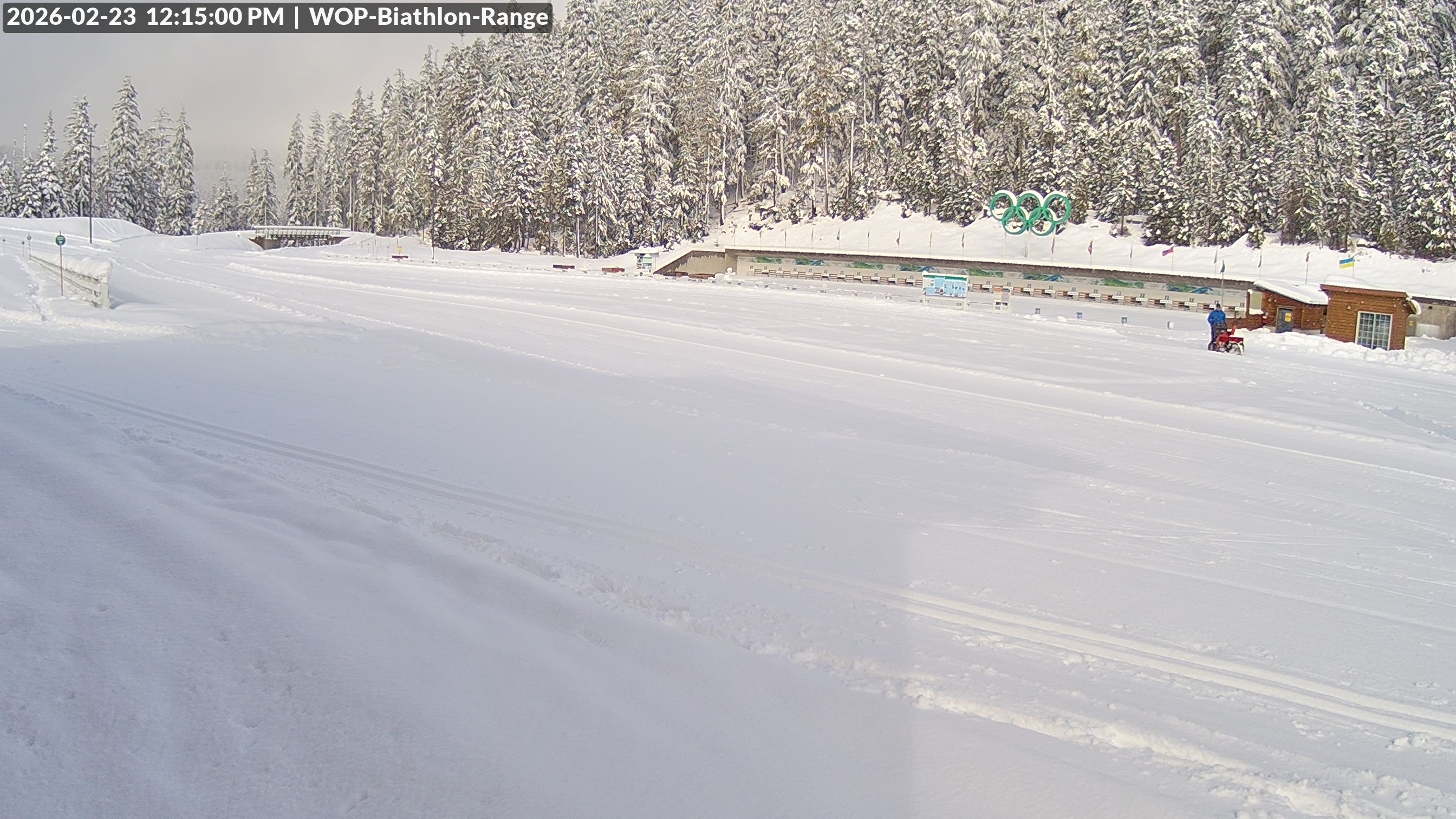 View looking North East to the Olympic Biathlon Range
