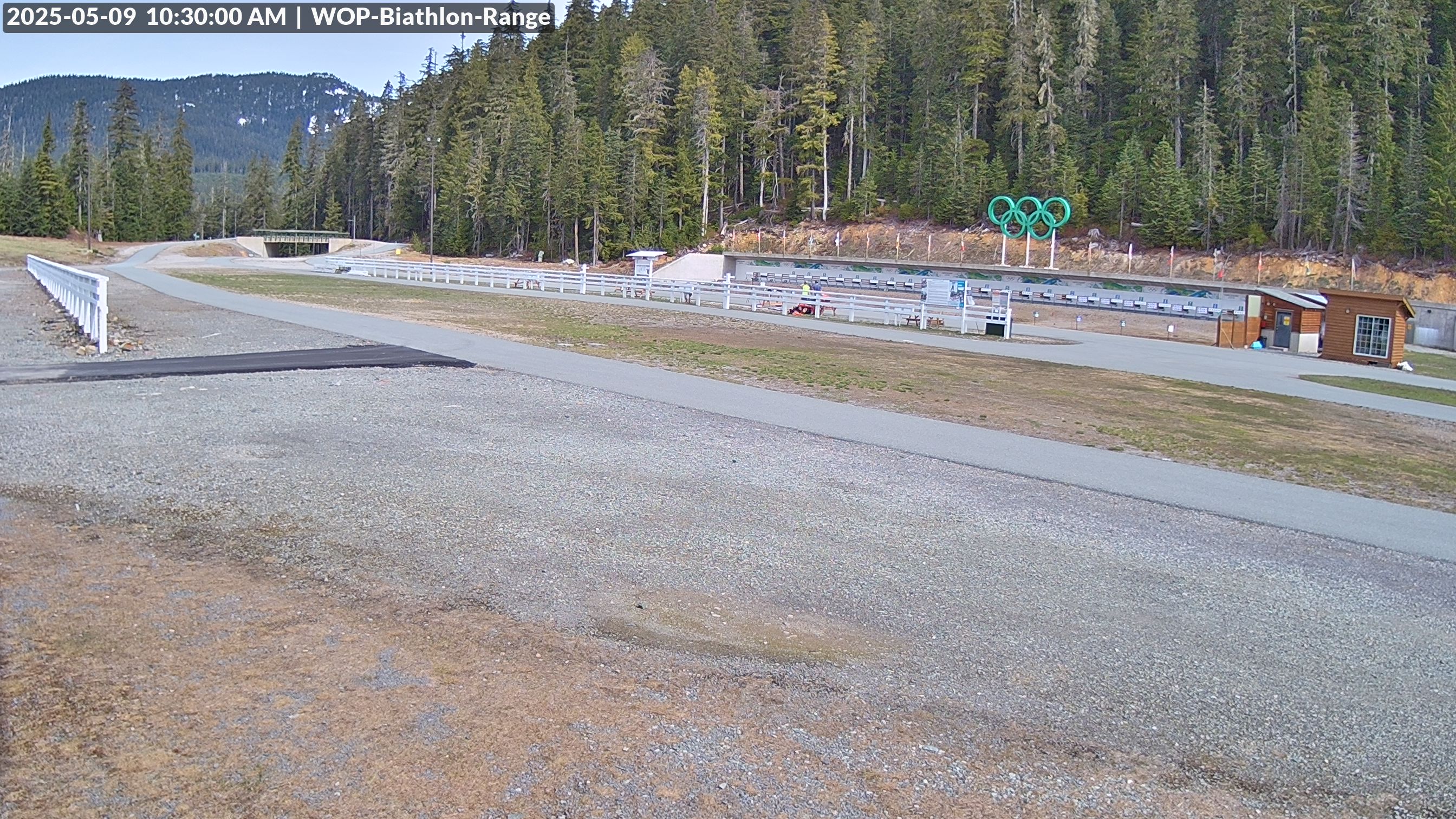 View looking North East to the Olympic Biathlon Range