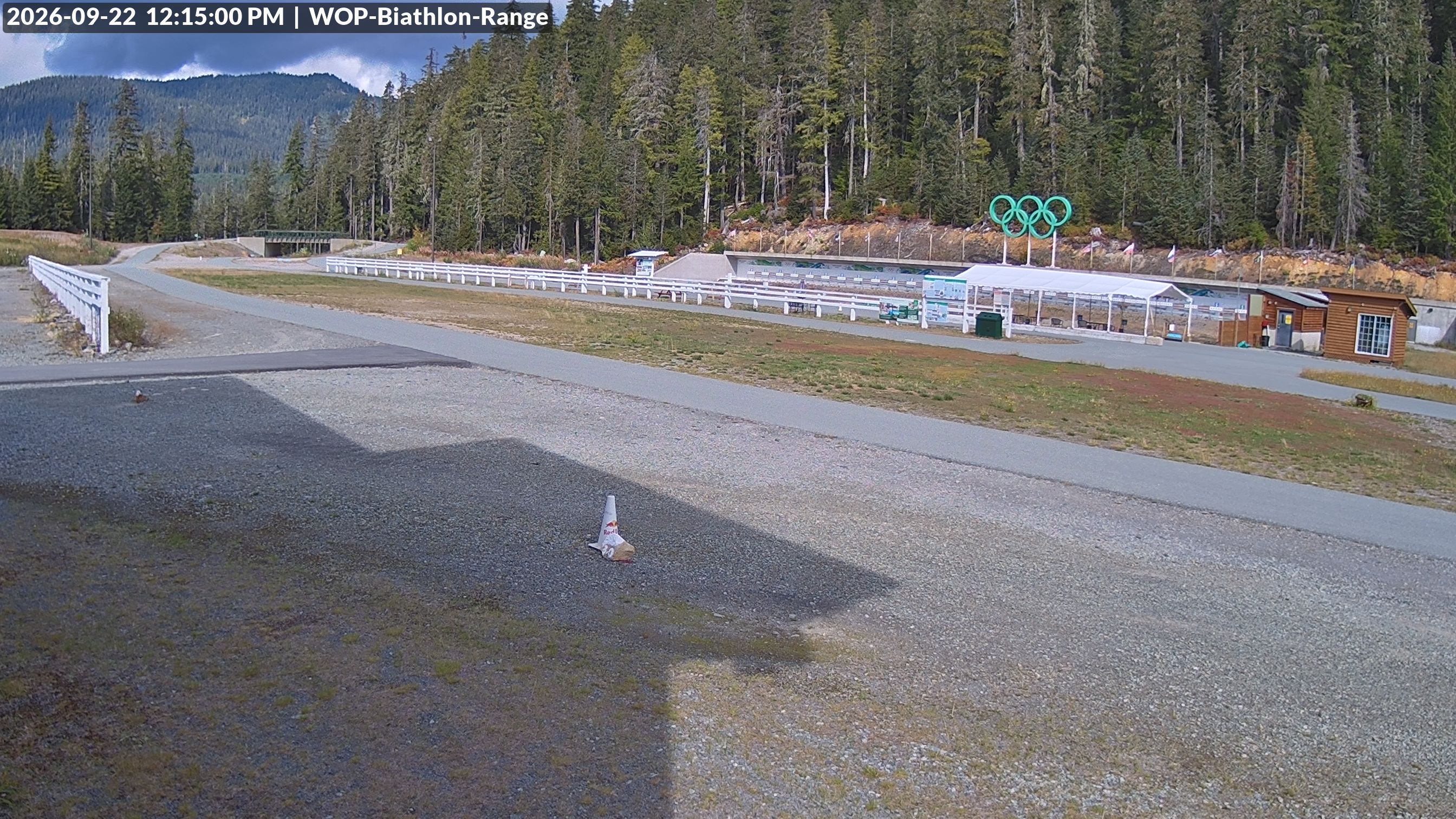 View looking North East to the Olympic Biathlon Range